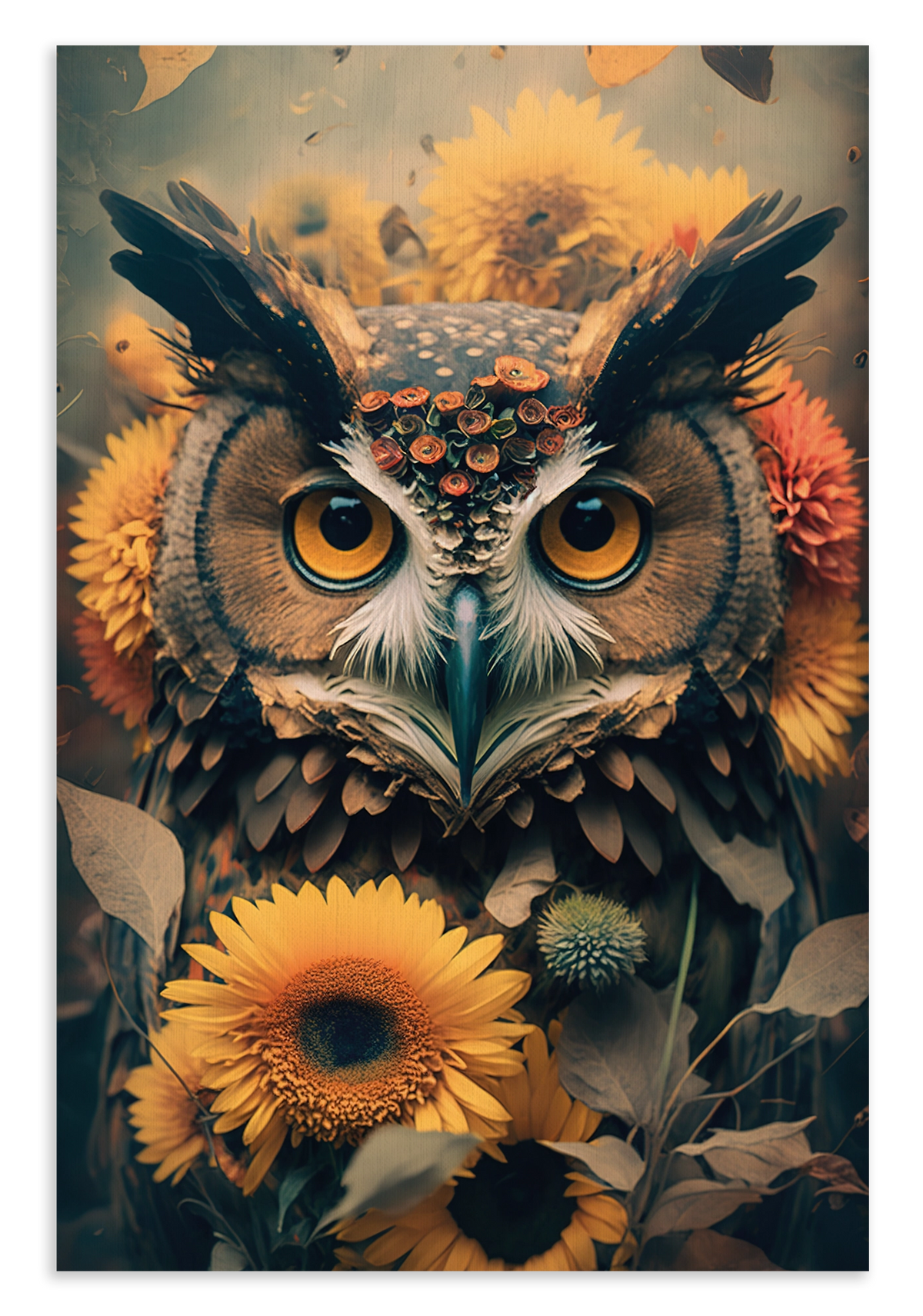 Uil 4 · Canvas – productfoto