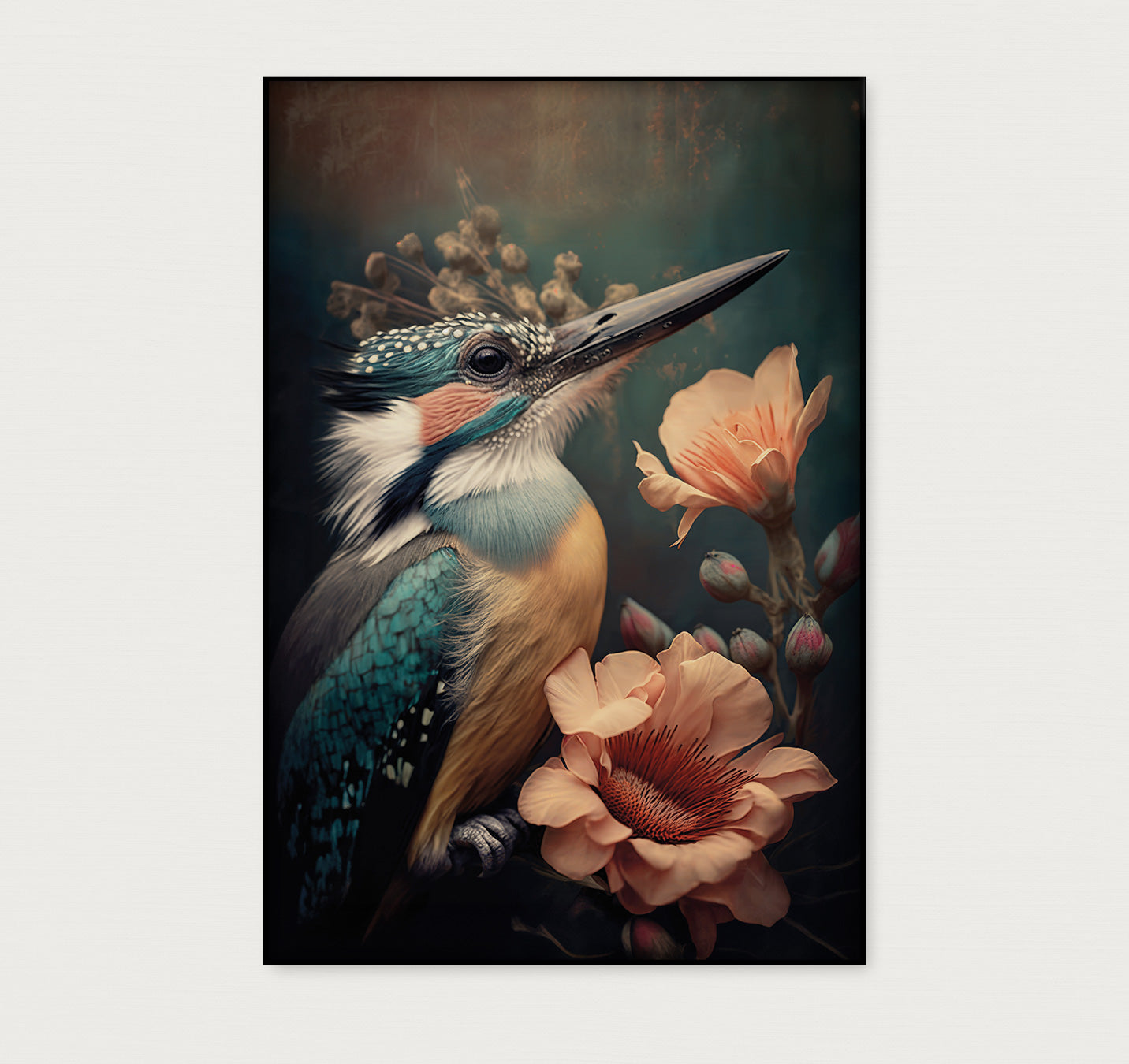 Ijsvogel 2 · Artframe-Poster staand-House of Posters-House of Posters
