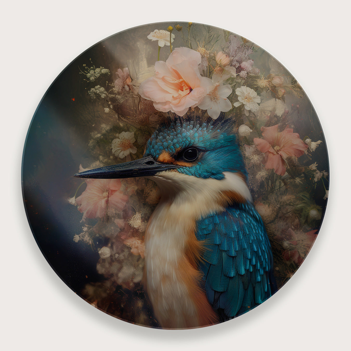 Ijsvogel 7 · Plexiglas-Muurcirkel-House of Posters-House of Posters
