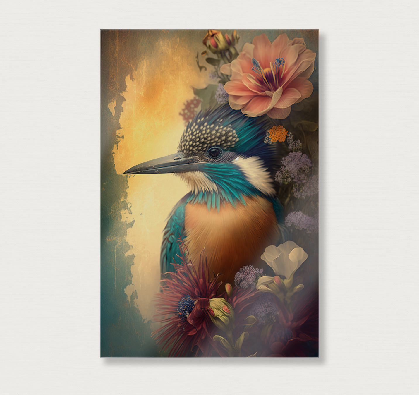 Ijsvogel · Plexiglas-Poster staand-House of Posters-House of Posters