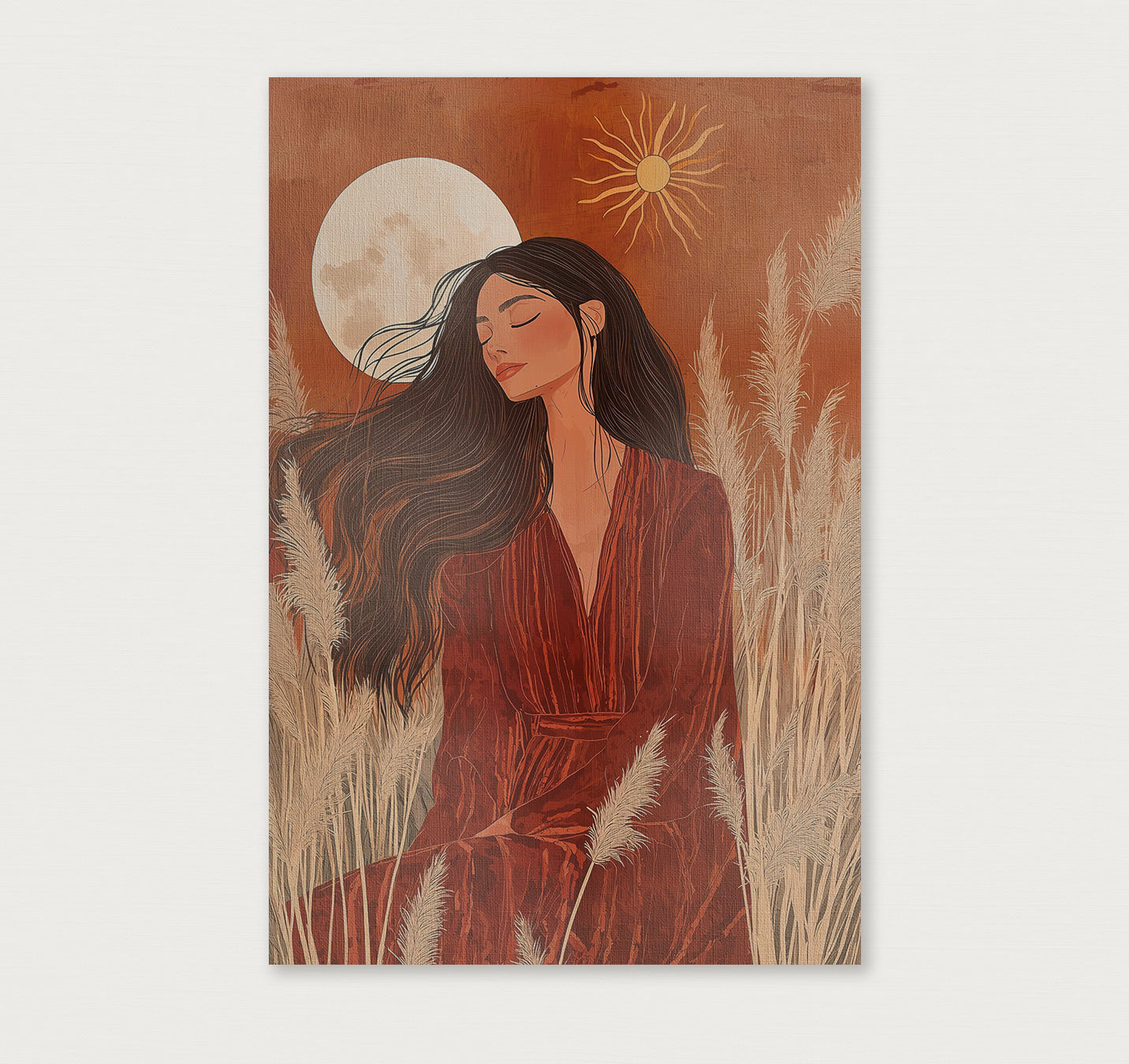 Ines · Canvas-Poster staand-House of Posters-House of Posters