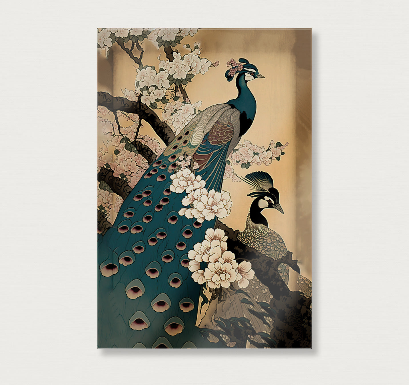 Japanese Pauwen · Plexiglas-Poster staand-House of Posters-House of Posters