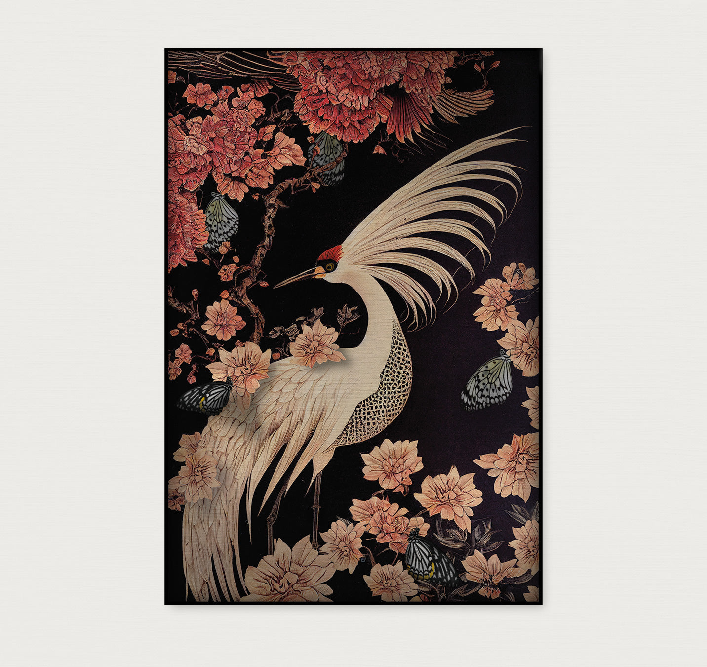 Japanse kraanvogel · Artframe-Poster staand-House of Posters-House of Posters