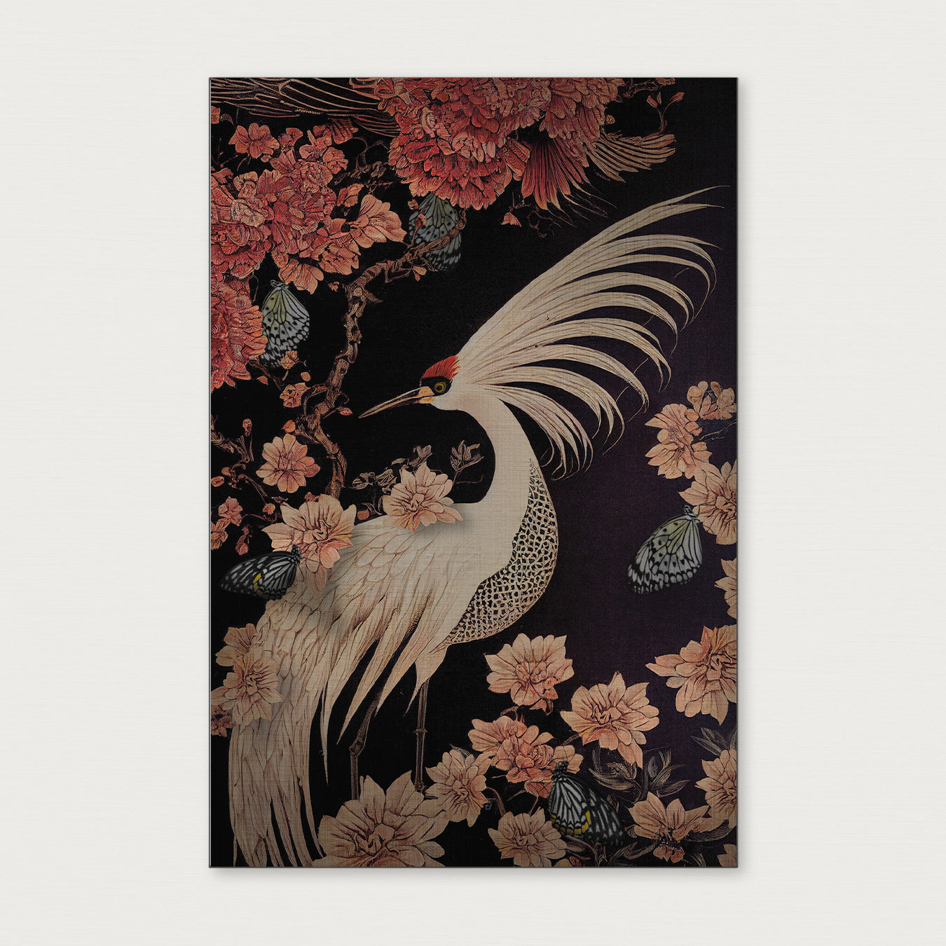 Japanse kraanvogel-Poster staand-House of Posters-House of Posters