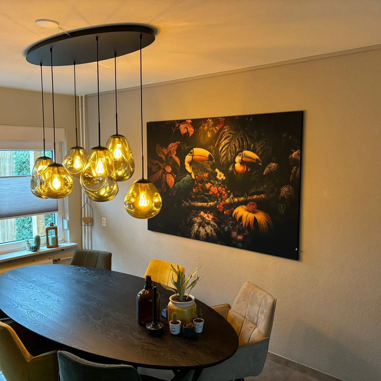 klantfoto schilderij house of posters
