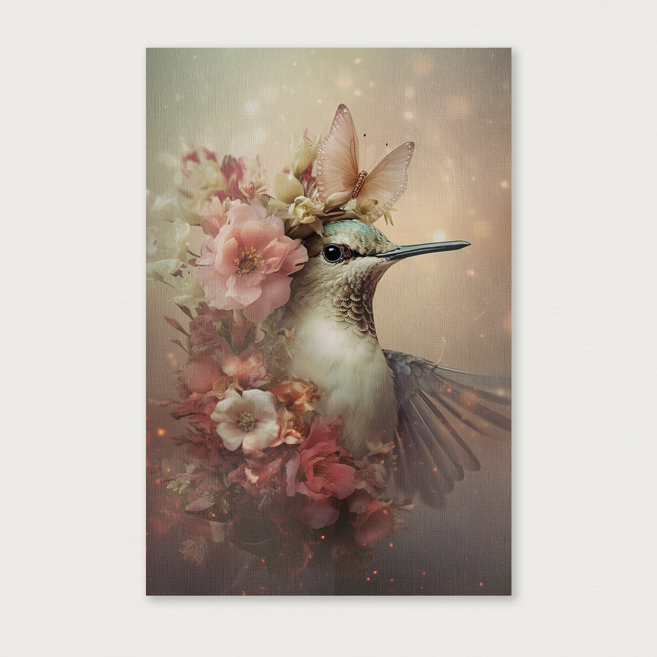 Kolibri 2 · Canvas-Poster staand-House of Posters-House of Posters