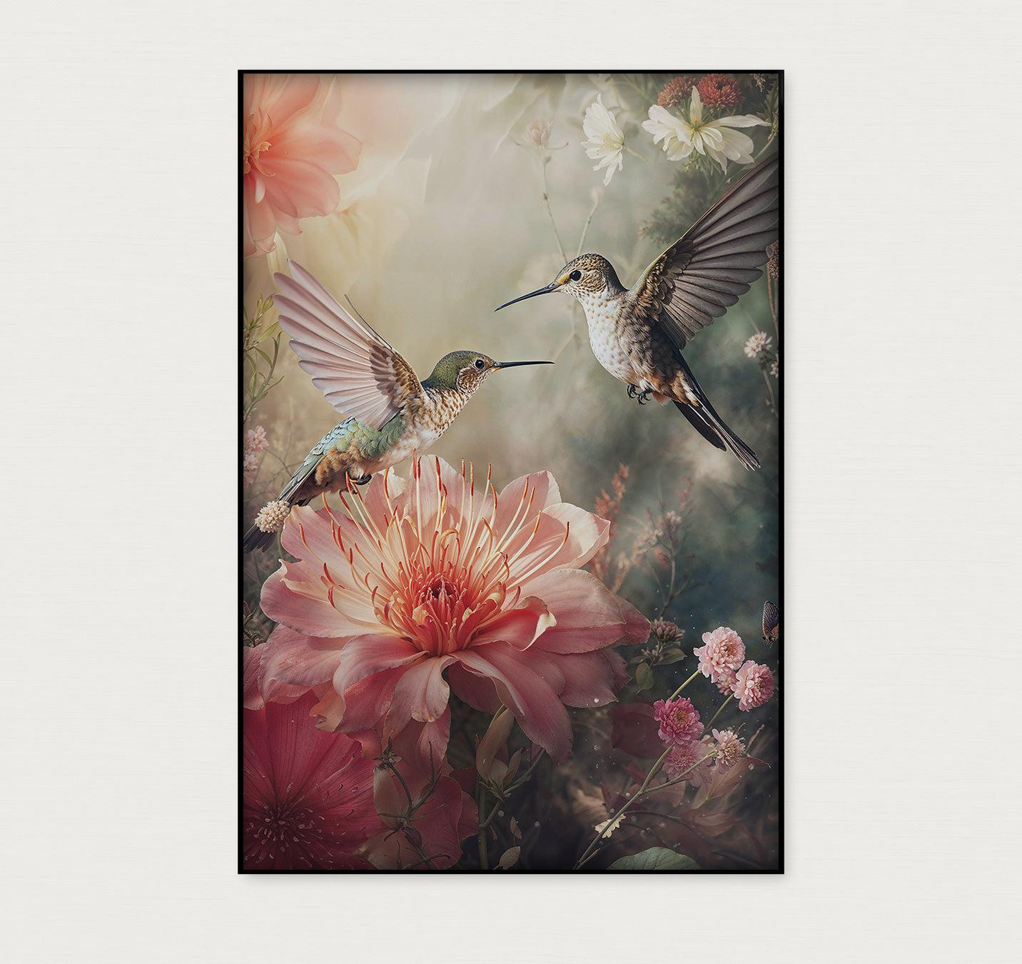 Kolibries 4 · Artframe-Poster staand-House of Posters-House of Posters