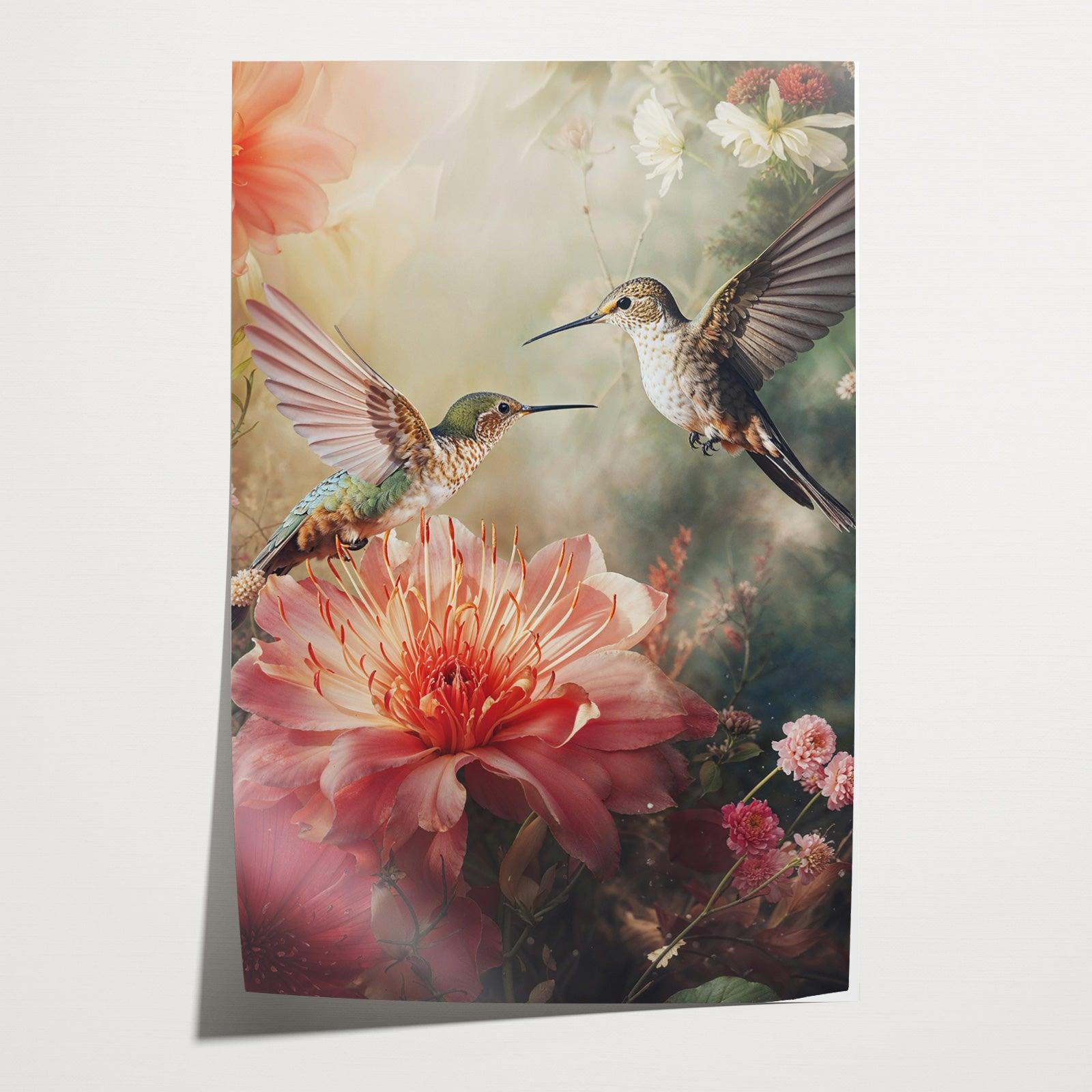 Kolibries 4 · Papier-Poster staand-House of Posters-House of Posters