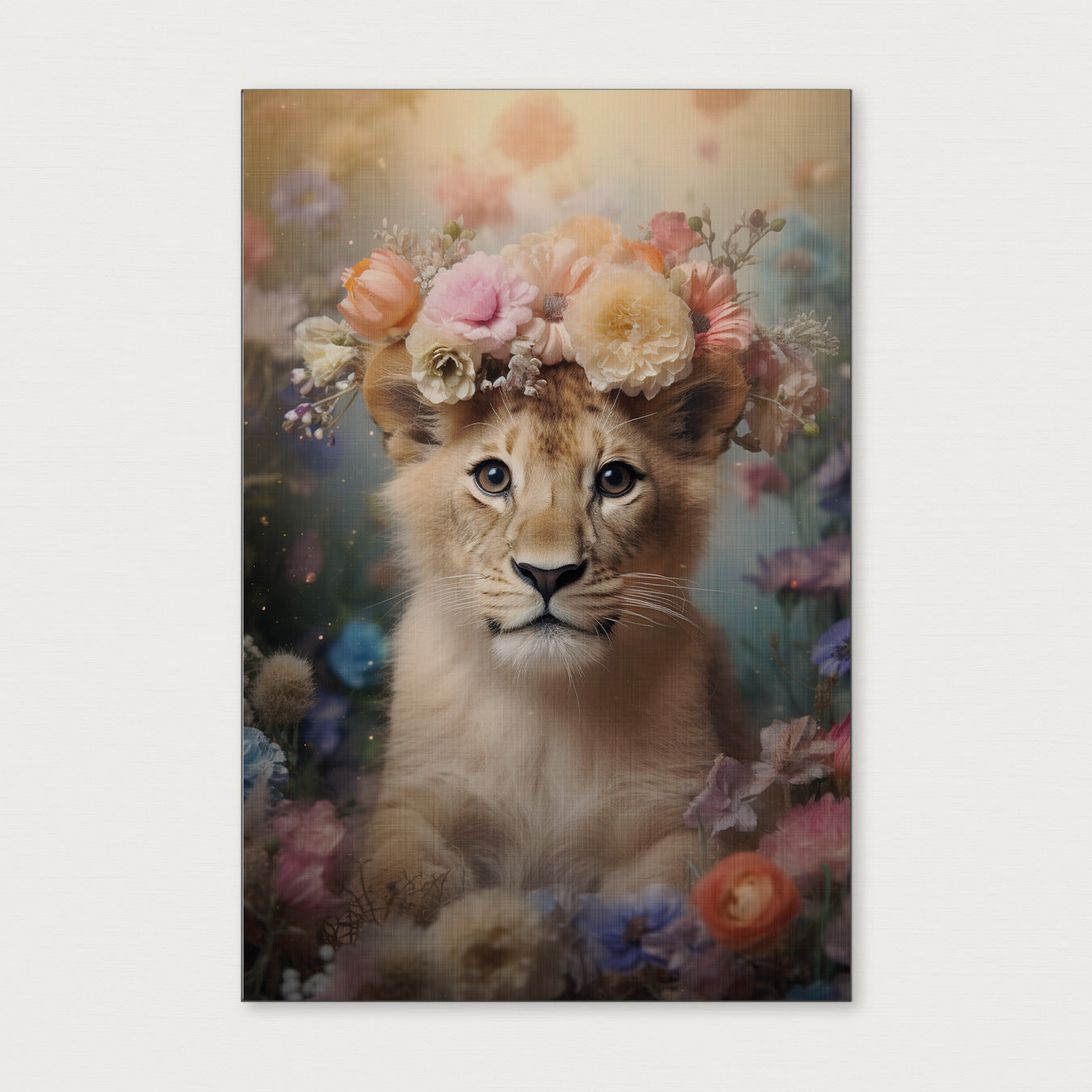 Leeuw jong-Poster staand-House of Posters-House of Posters