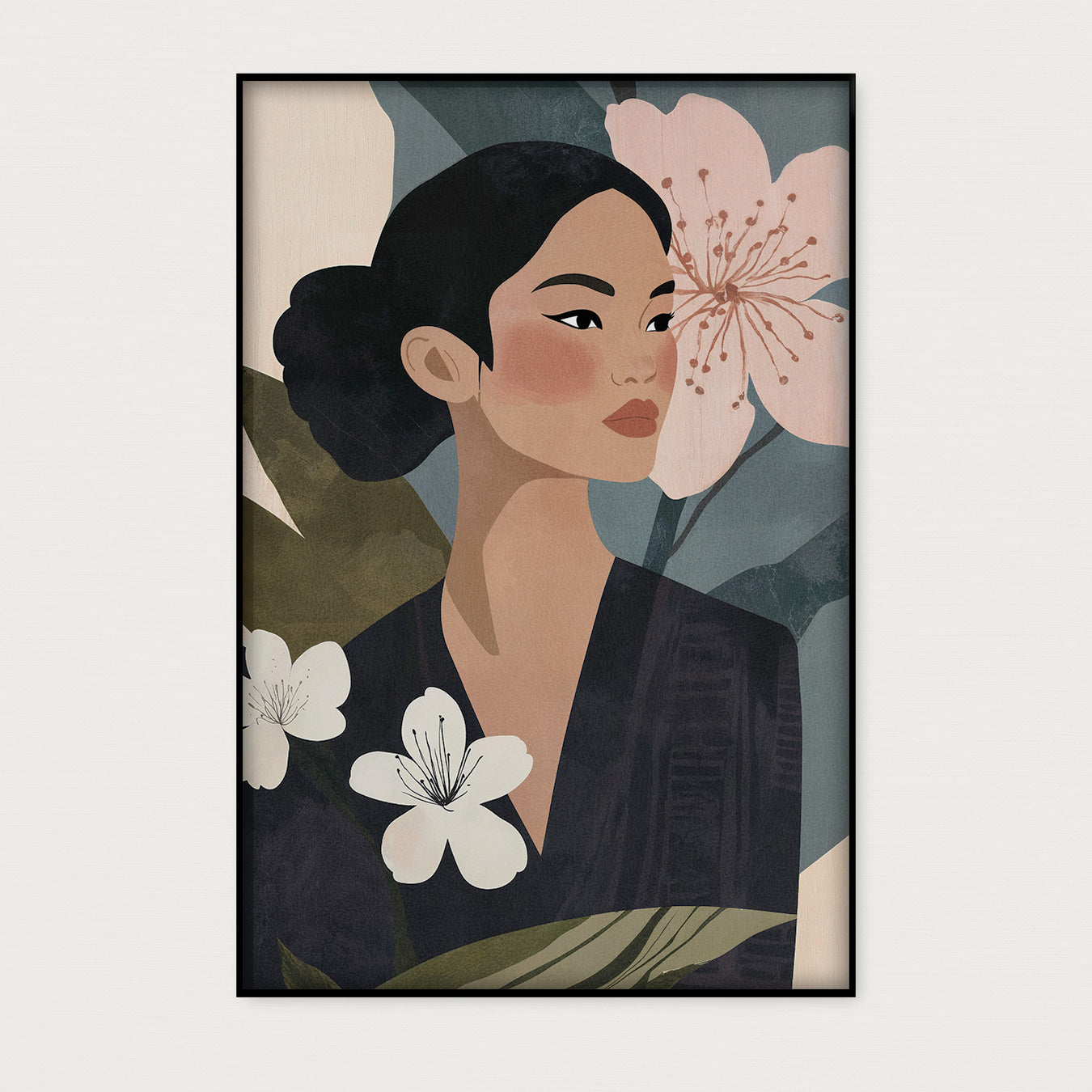 Lily · Akoestisch paneel-Poster staand-House of Posters-House of Posters