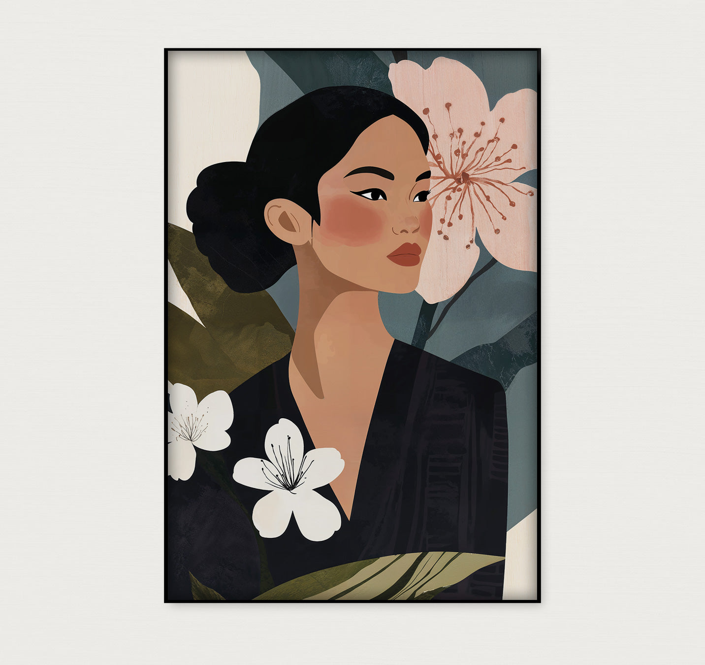 Lily · Artframe-Poster staand-House of Posters-House of Posters