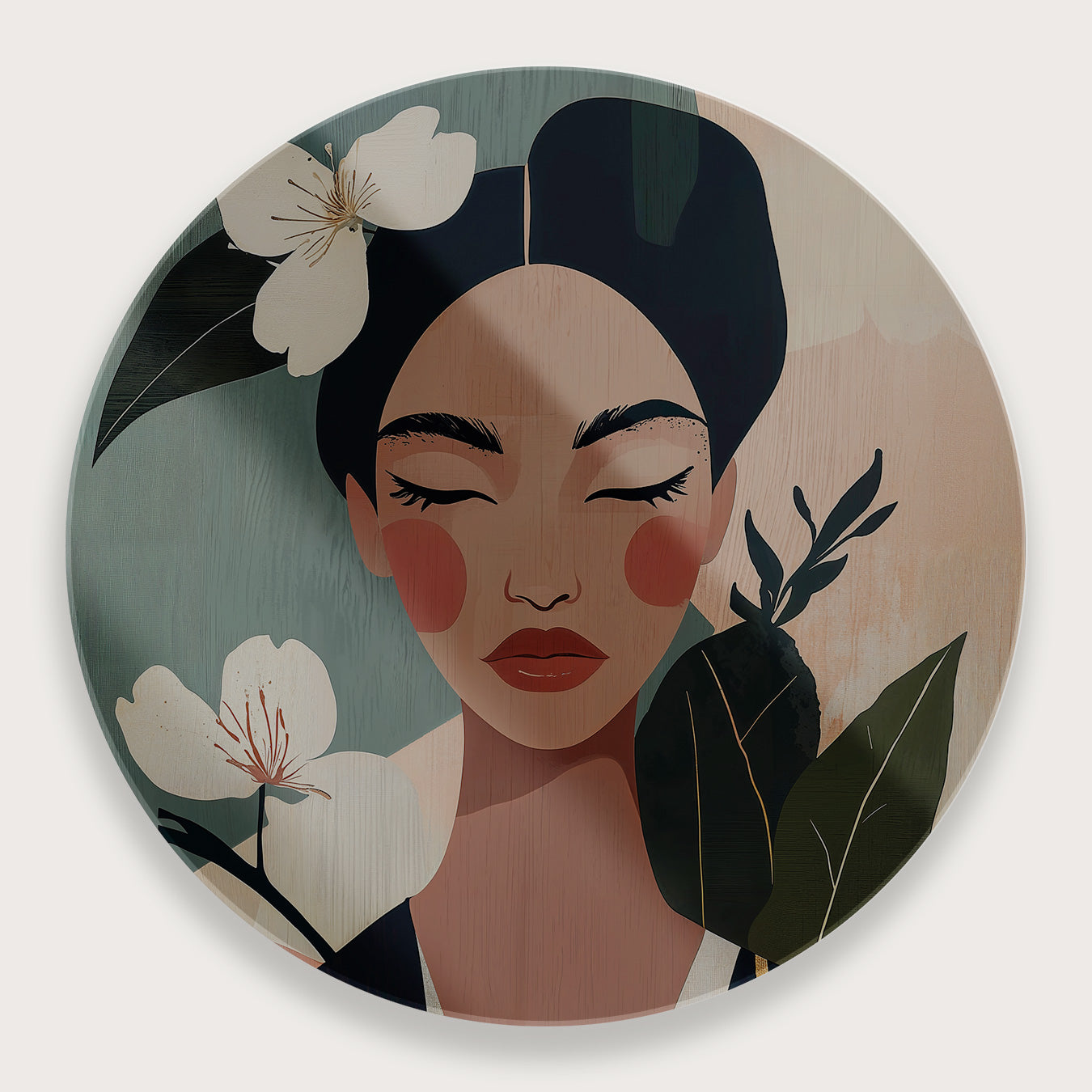 Lucy · Plexiglas-Muurcirkel-House of Posters-House of Posters