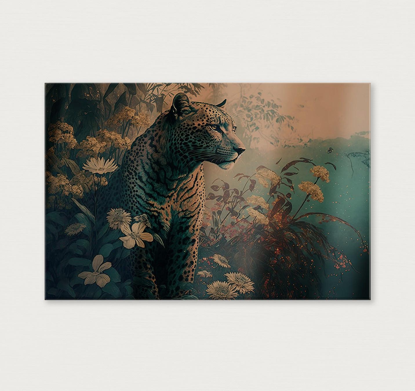 Luipaard 2 · Plexiglas-Poster liggend-House of Posters-House of Posters