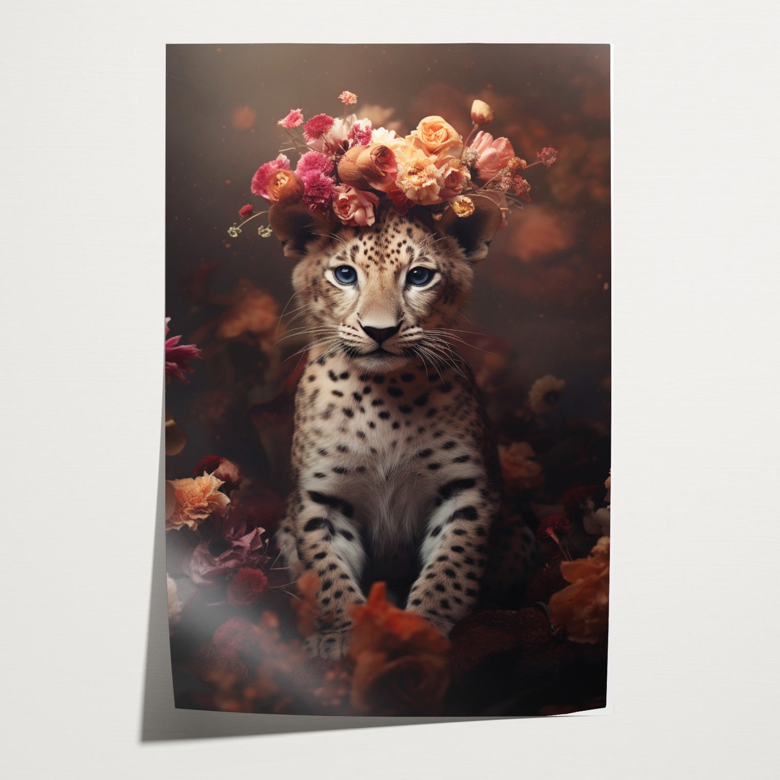 Luipaard jong · Papier-Poster staand-House of Posters-House of Posters