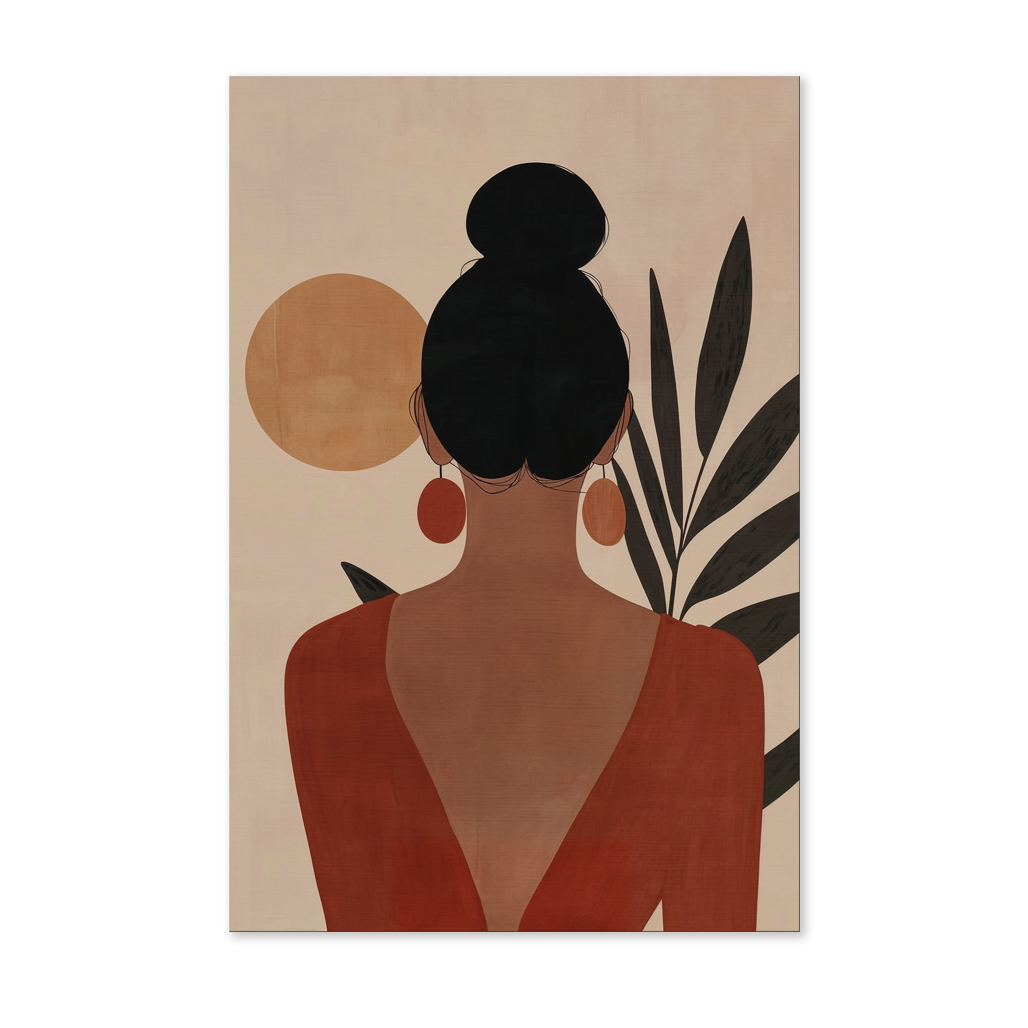 Marta als staande wanddecoratie