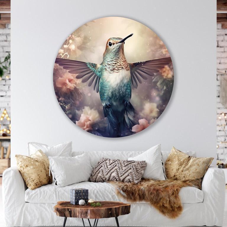 muurcirkel vogel woonkamer