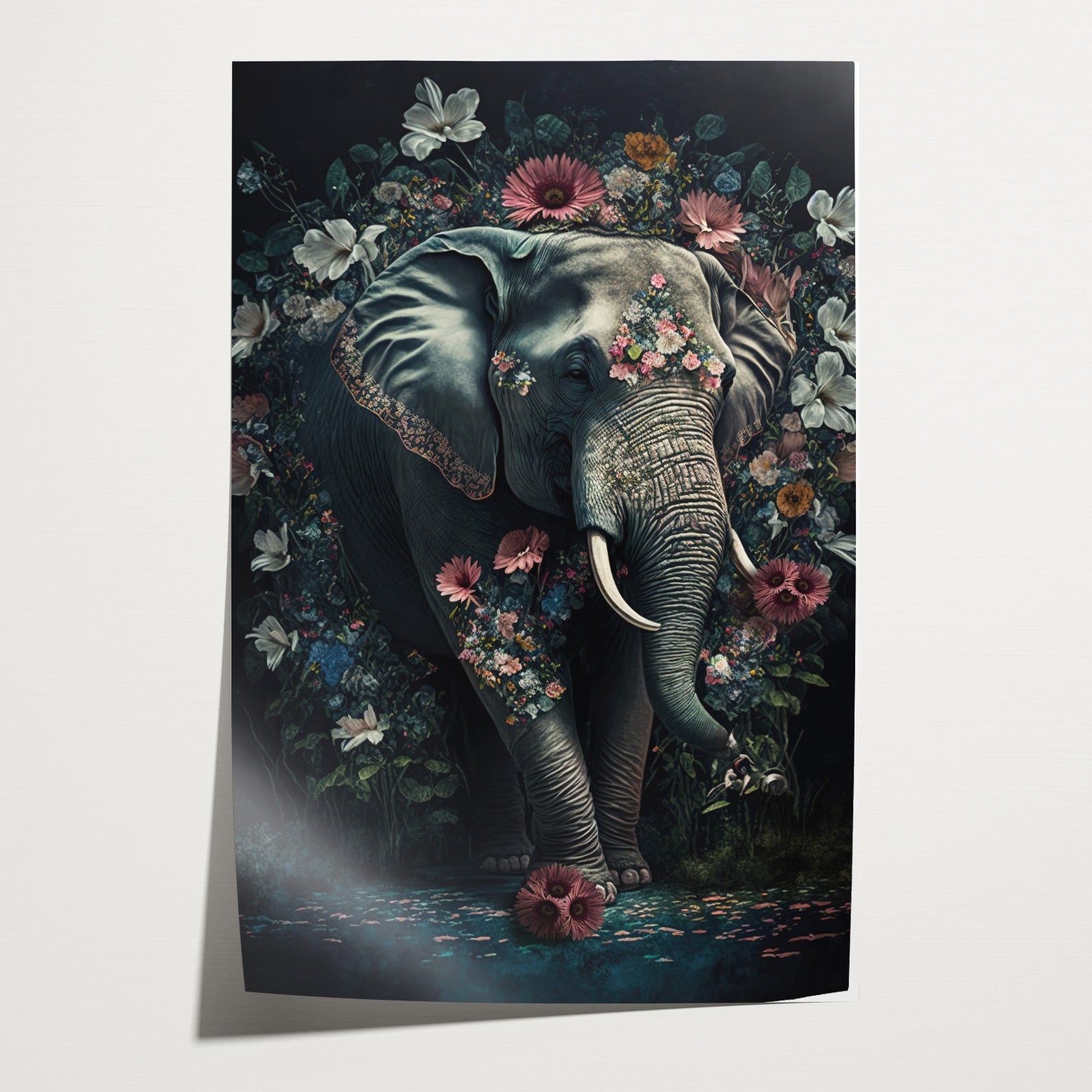Olifant · Papier-Poster staand-House of Posters-House of Posters