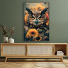 Schilderij op dibond - moderne wanddecoratie van metaal met matte finish