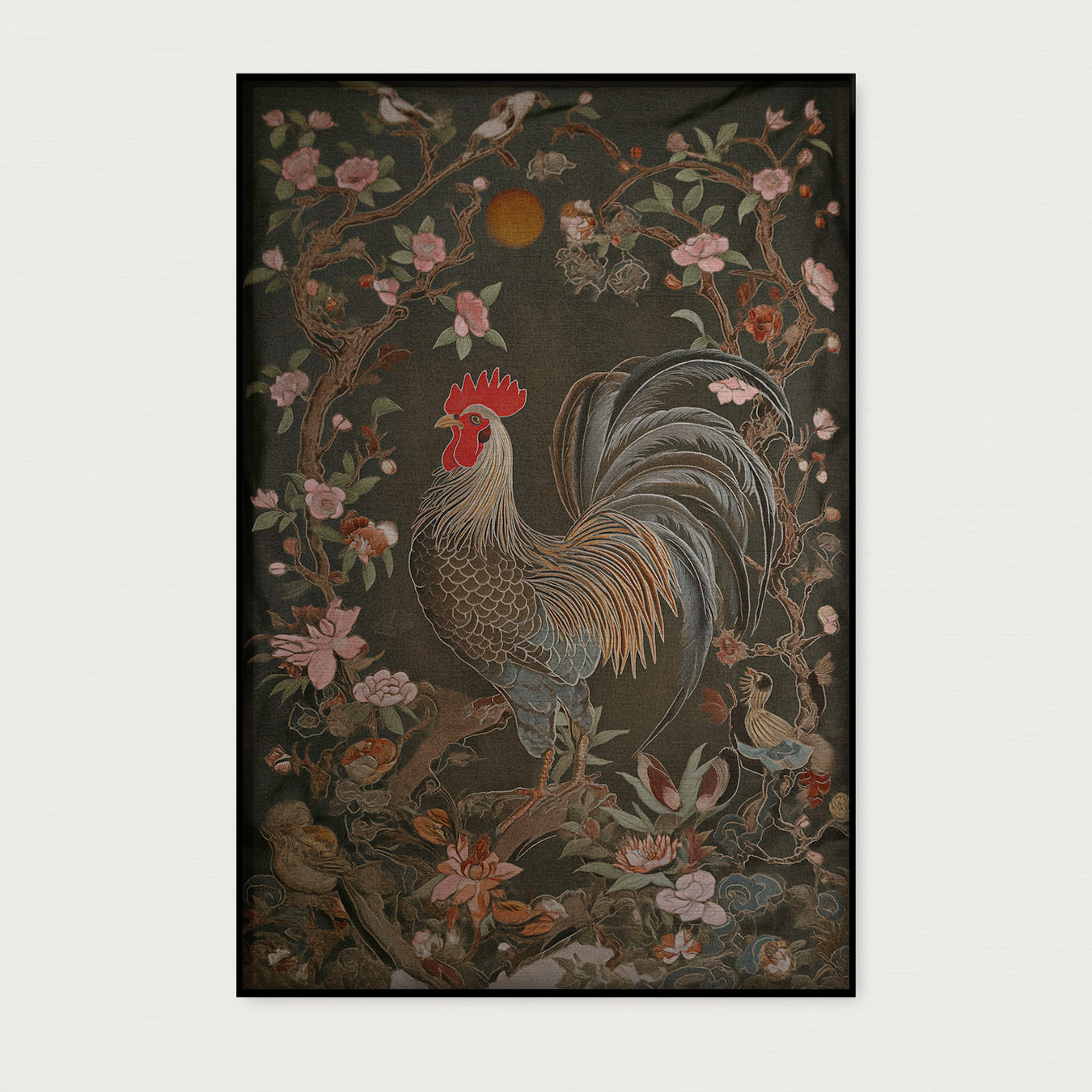 Rooster · Akoestisch paneel-Poster staand-House of Posters-House of Posters