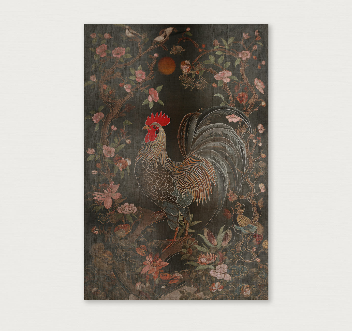 Rooster · Canvas-Poster staand-House of Posters-House of Posters