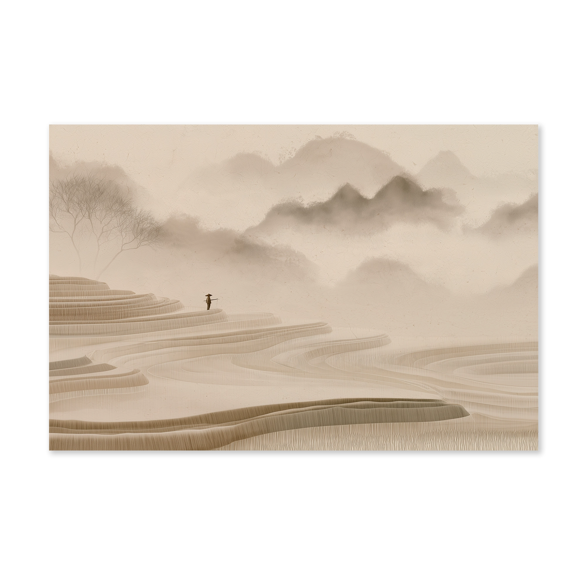 De rijstvelden Artframe