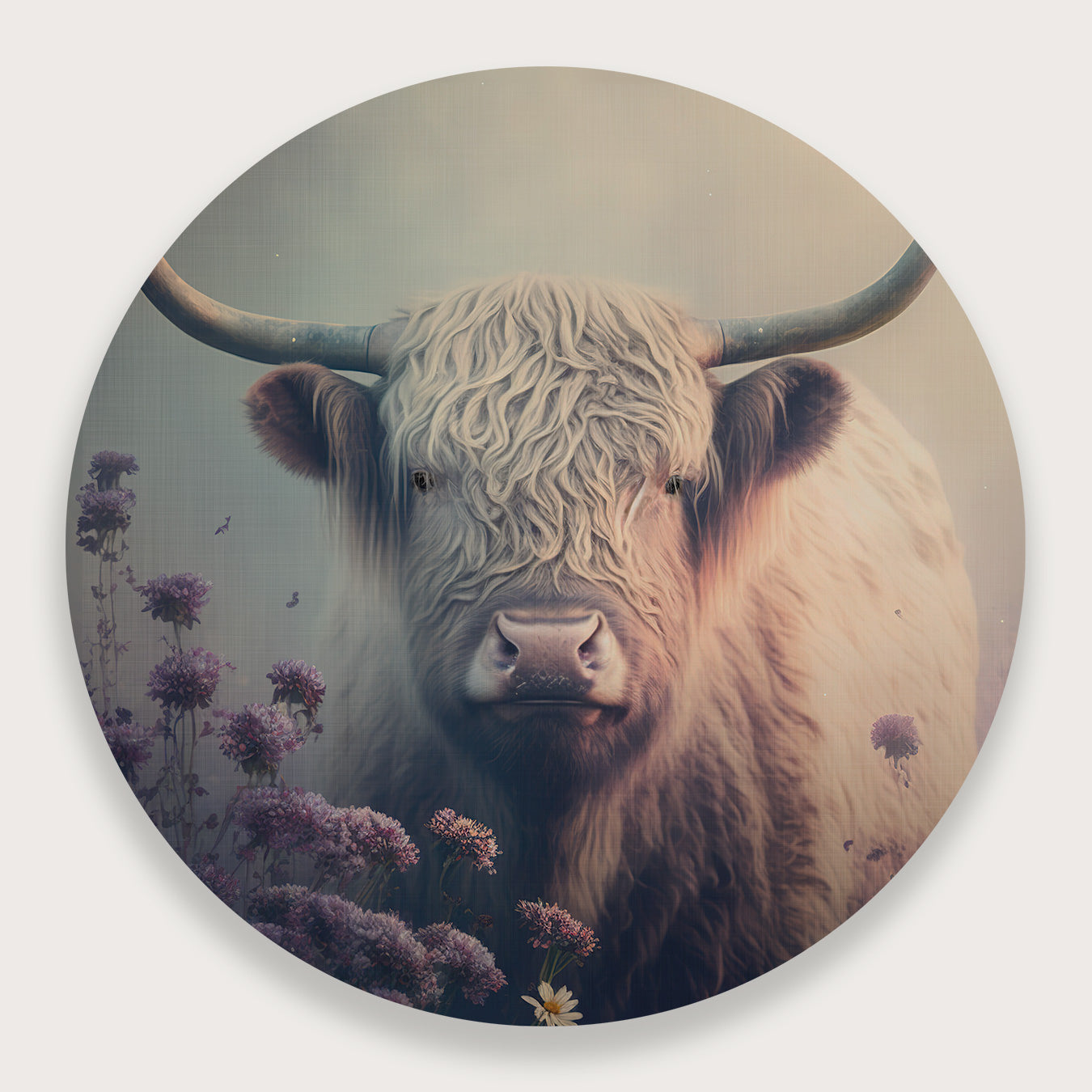 Schotse hooglander 2 · Muurcirkel-Muurcirkel-House of Posters-House of Posters