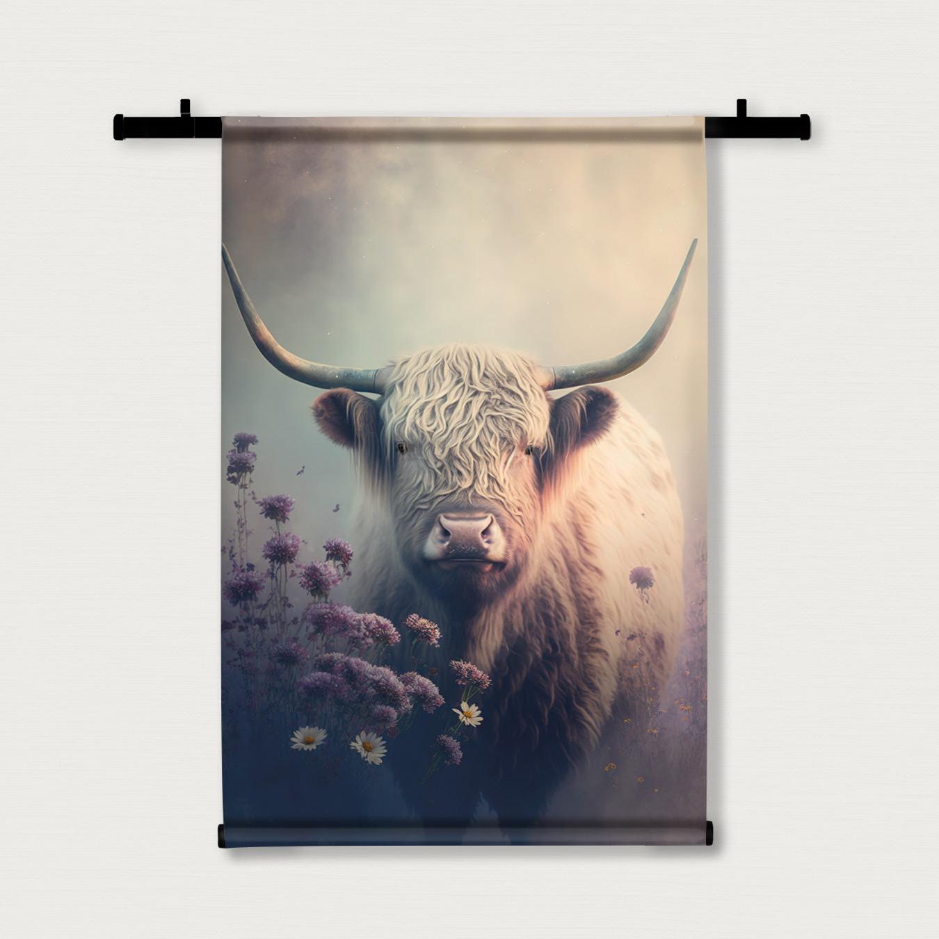 Schotse hooglander 2 · Wandkleed-Wandkleed-House of Posters-House of Posters