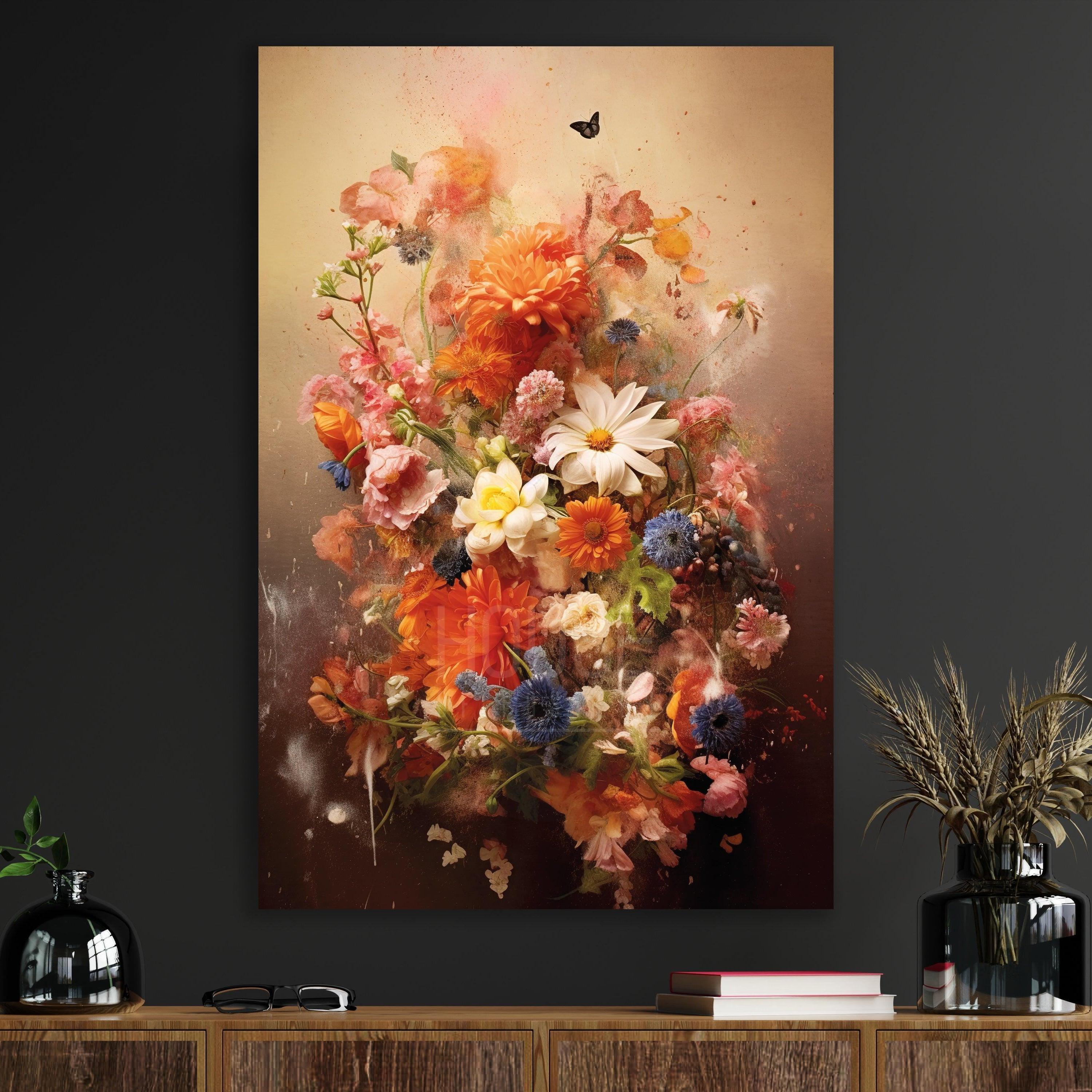 Kunst met bloemen