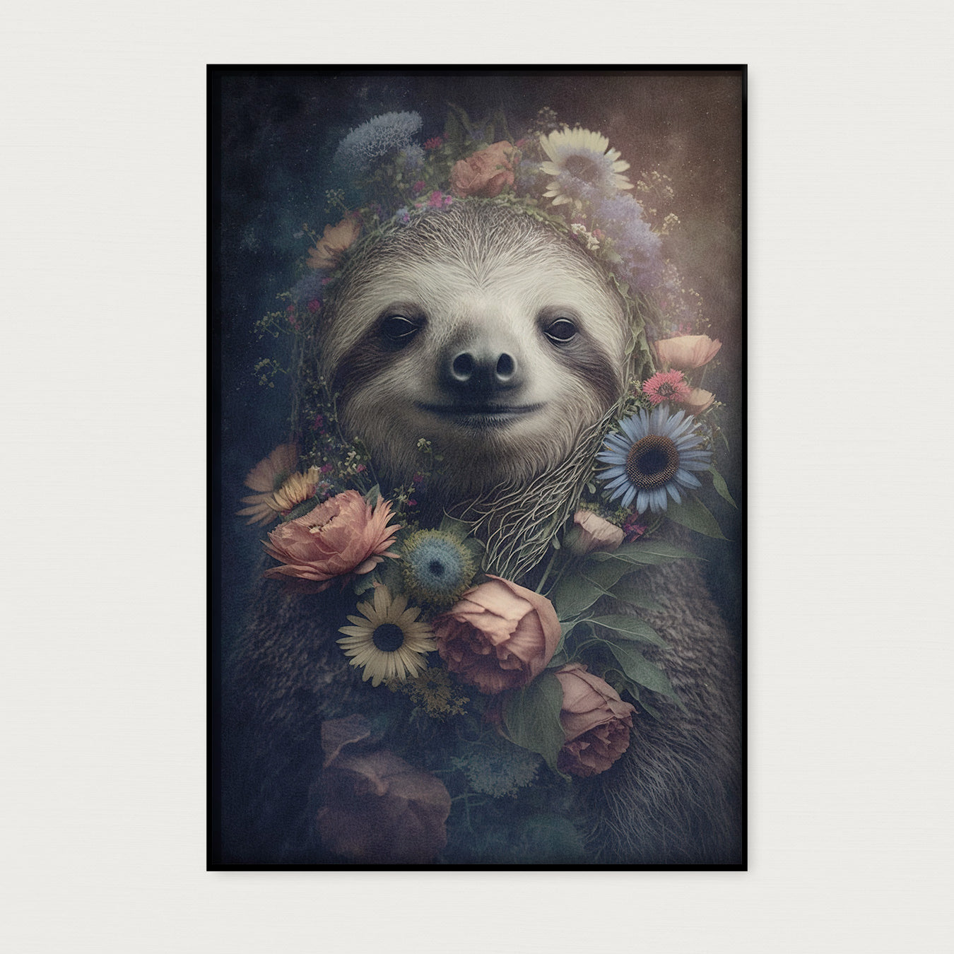 Sloth · Akoestisch paneel-Poster staand-House of Posters-House of Posters