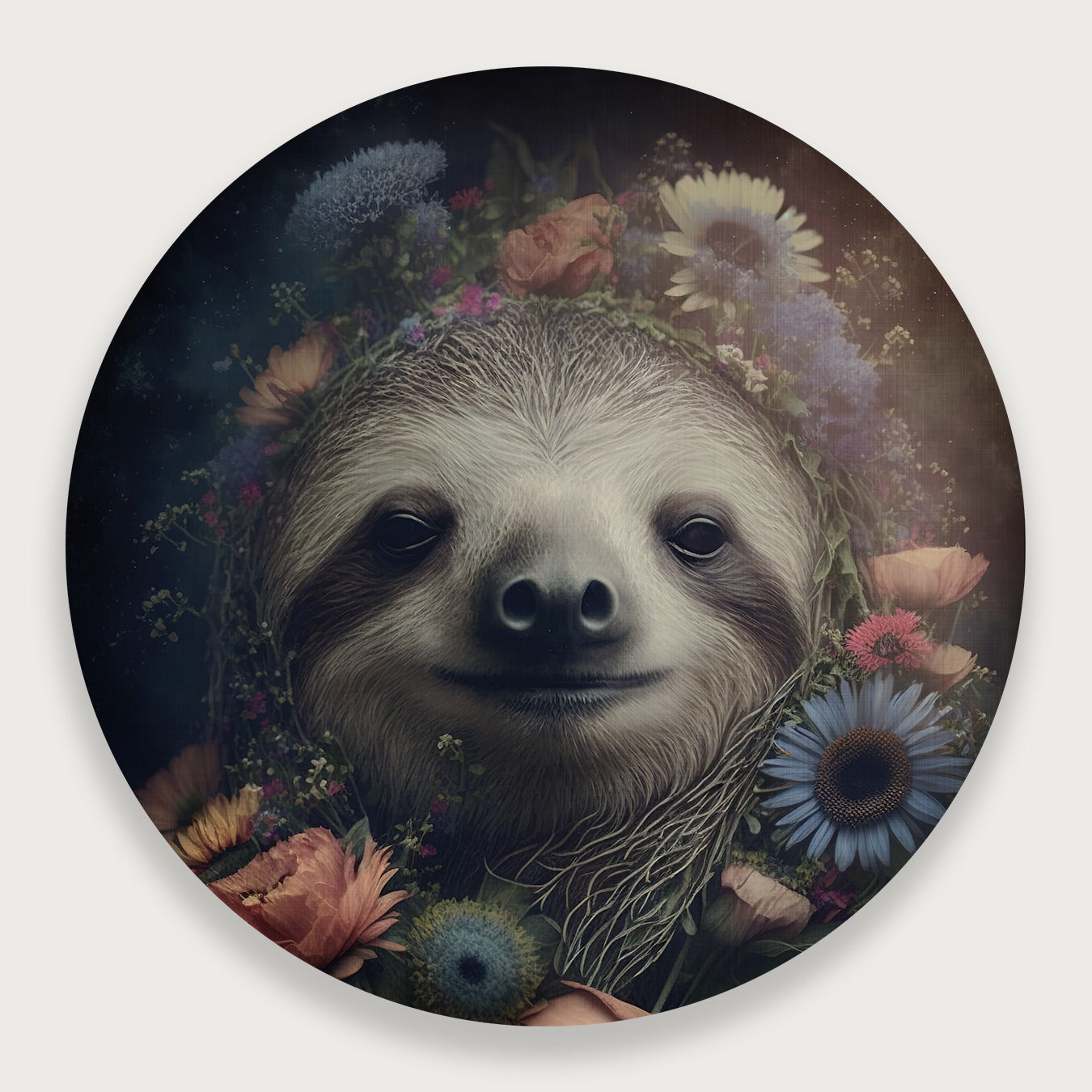 Sloth · Muurcirkel-Muurcirkel-House of Posters-House of Posters