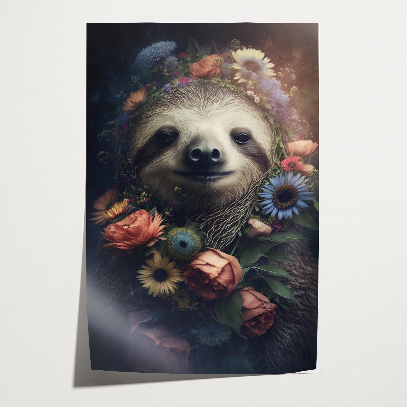 Sloth · Papier-Poster staand-House of Posters-House of Posters