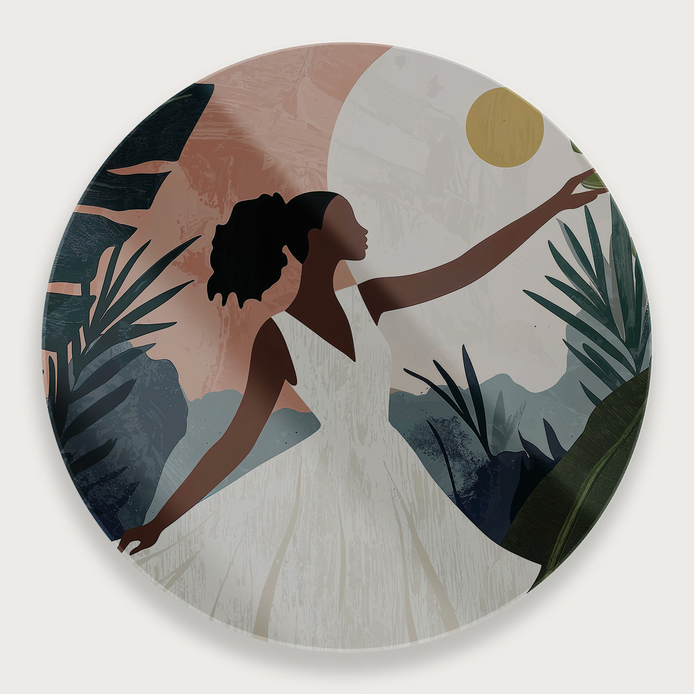 Sophia · Plexiglas-Muurcirkel-House of Posters-House of Posters