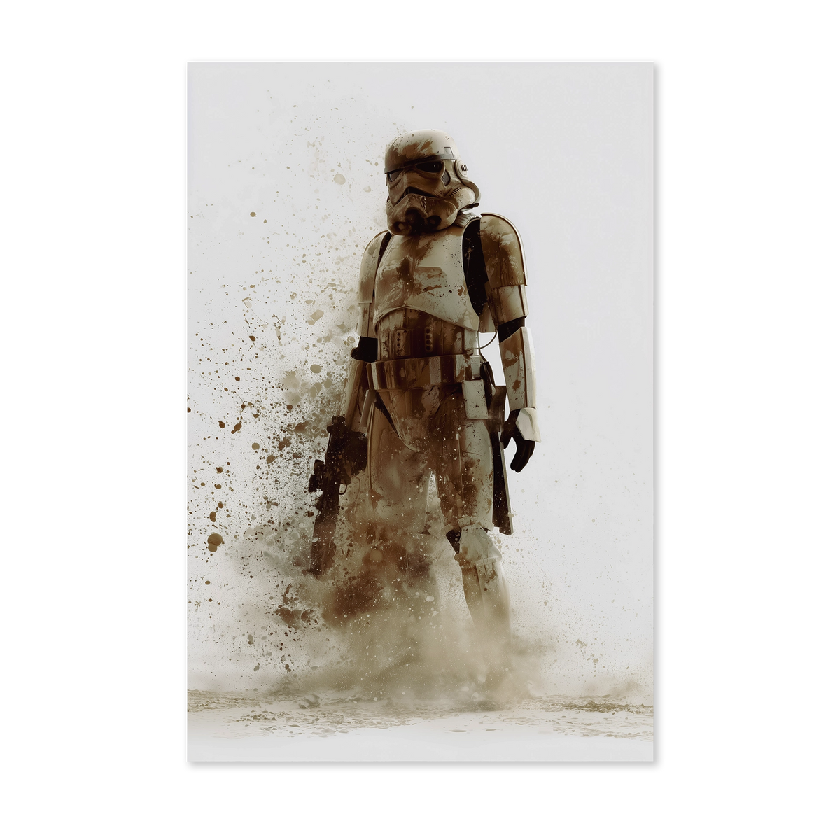 Stormtrooper als staande wanddecoratie