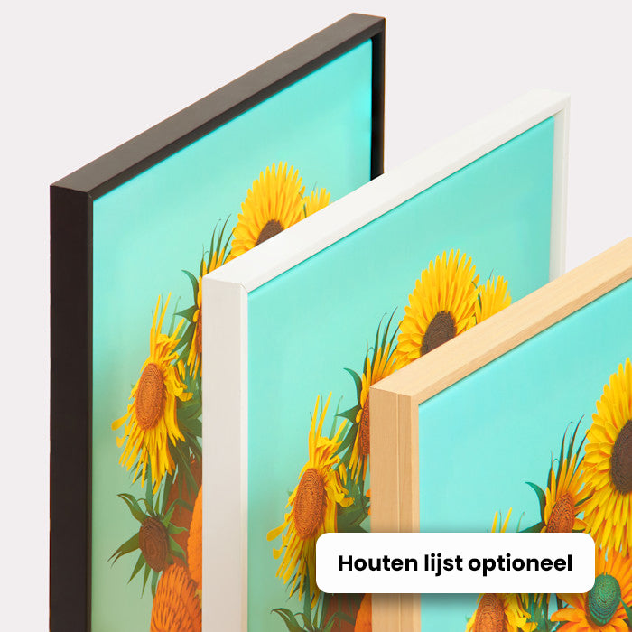 Tijger 4 · Canvas-Poster staand-House of Posters-House of Posters