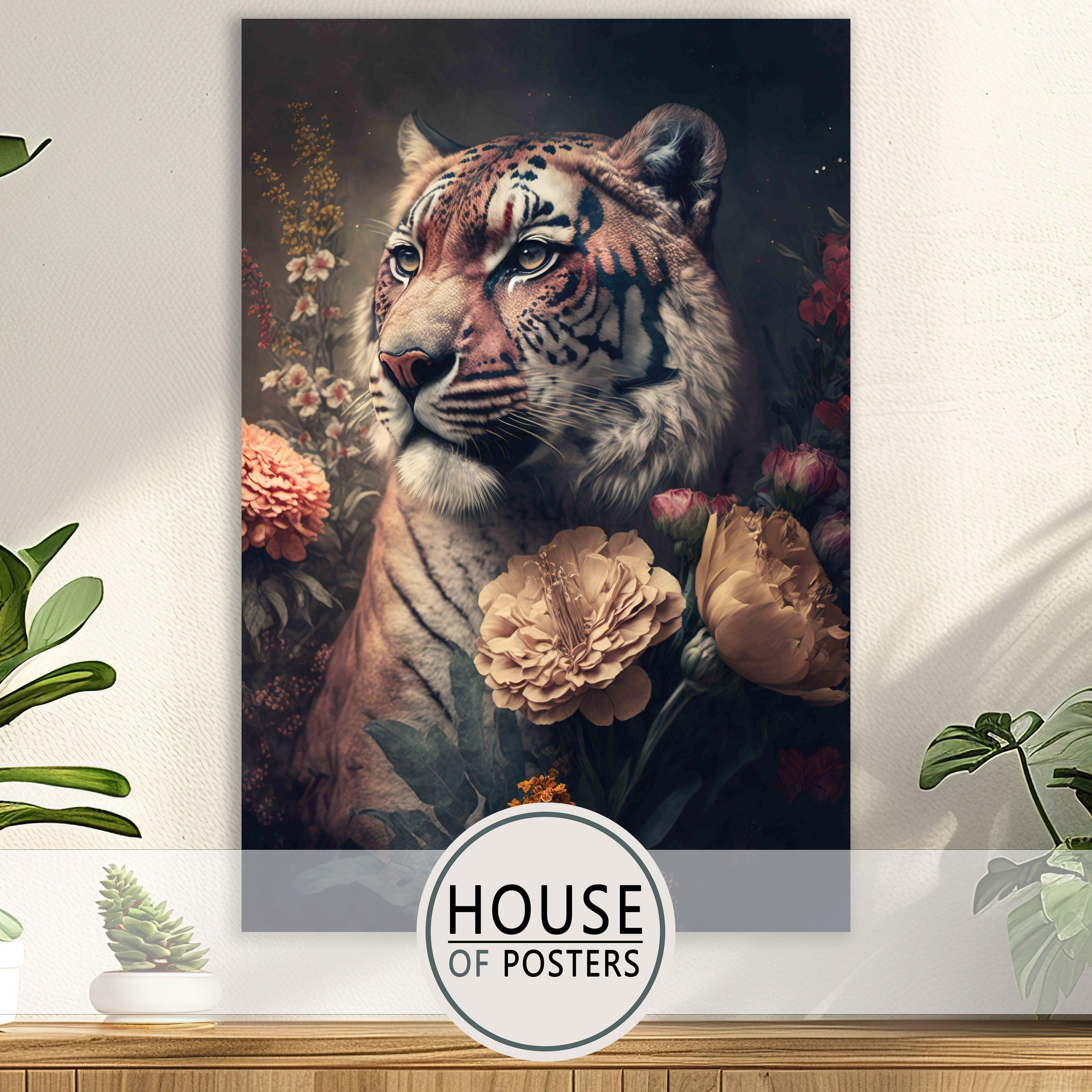 Tijger & Luipaard set | Canvas 60x90 cm | Tweedekans-House of Posters-House of Posters