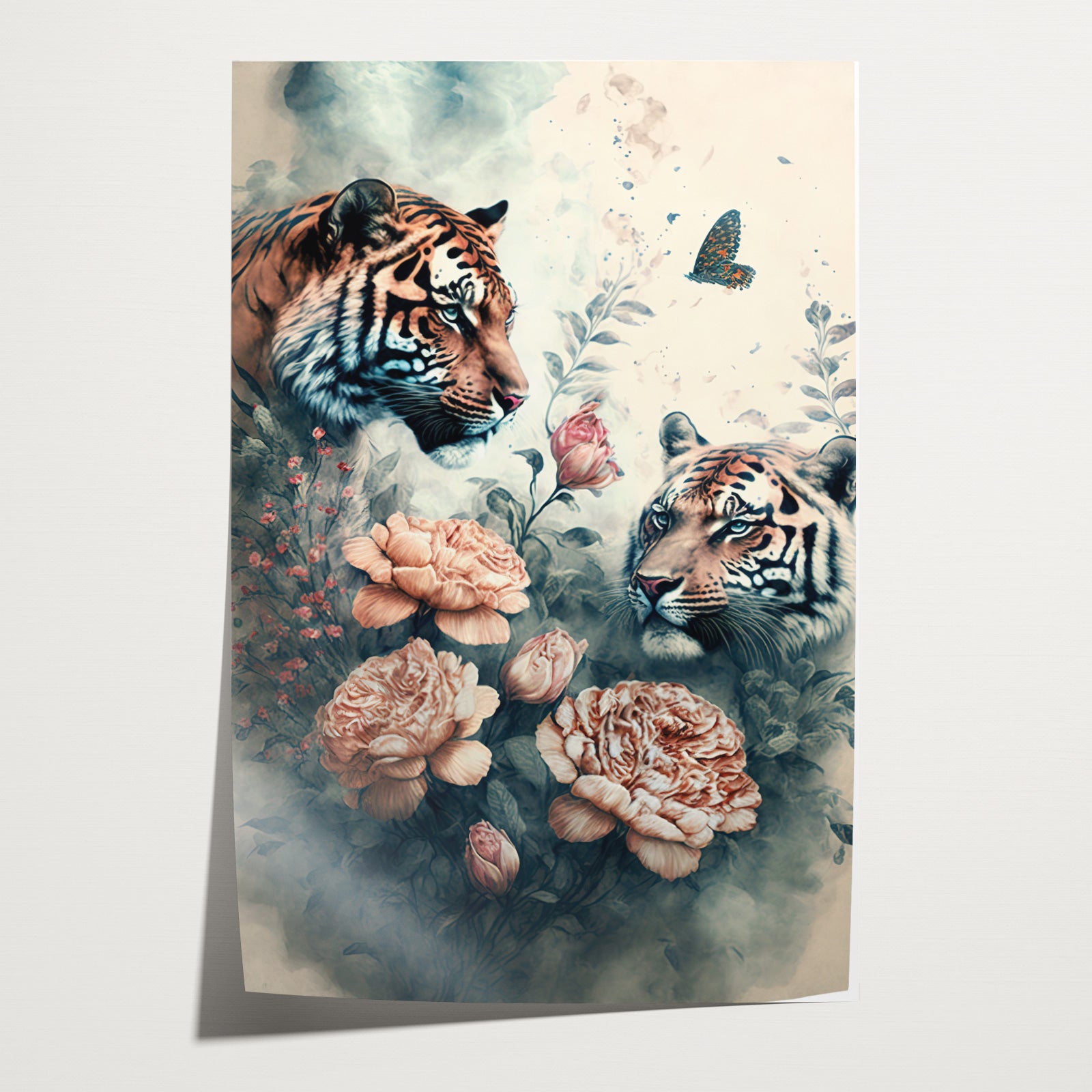 Tijgers · Papier-Poster staand-House of Posters-House of Posters