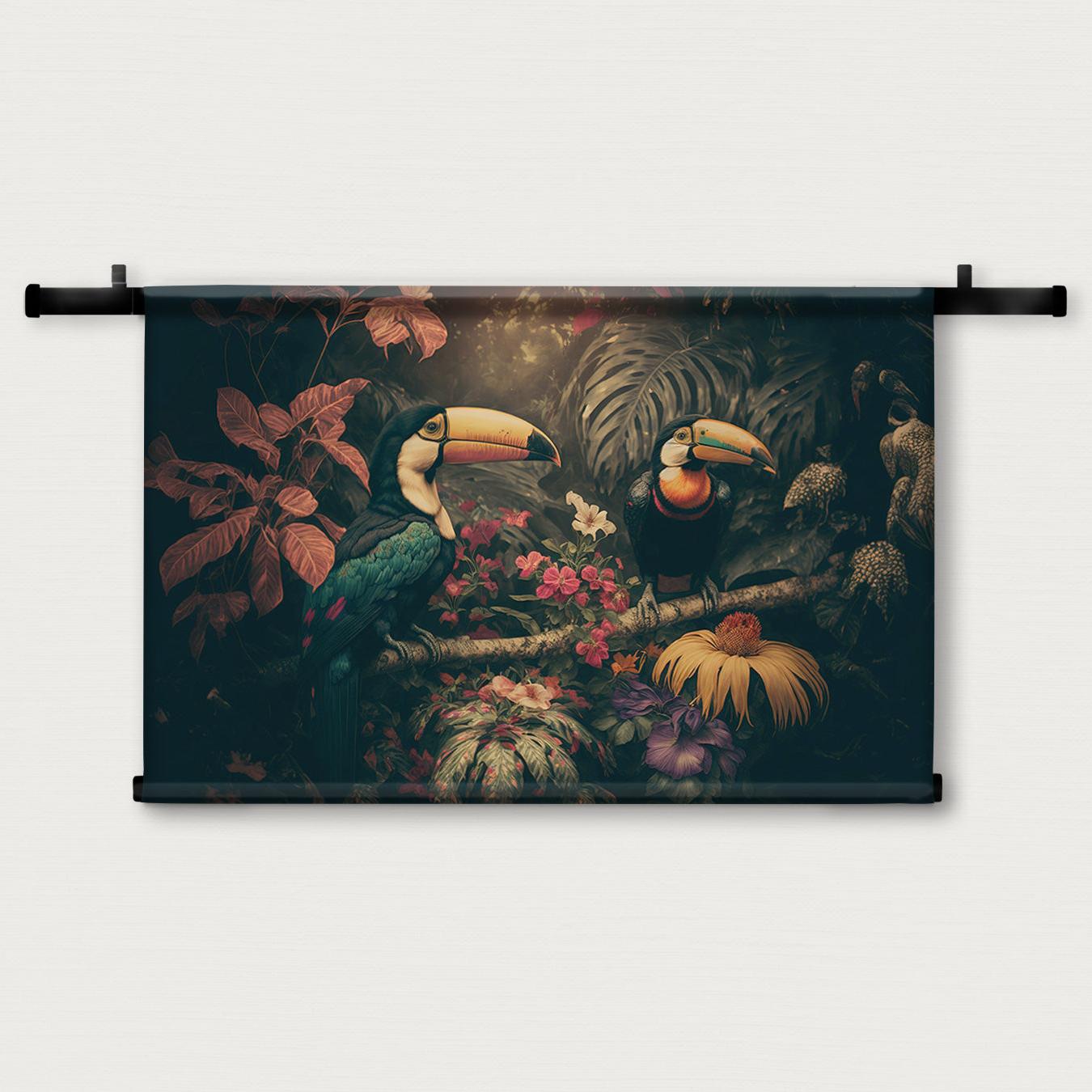 Toekans 2 · Wandkleed-Wandkleed-House of Posters-House of Posters