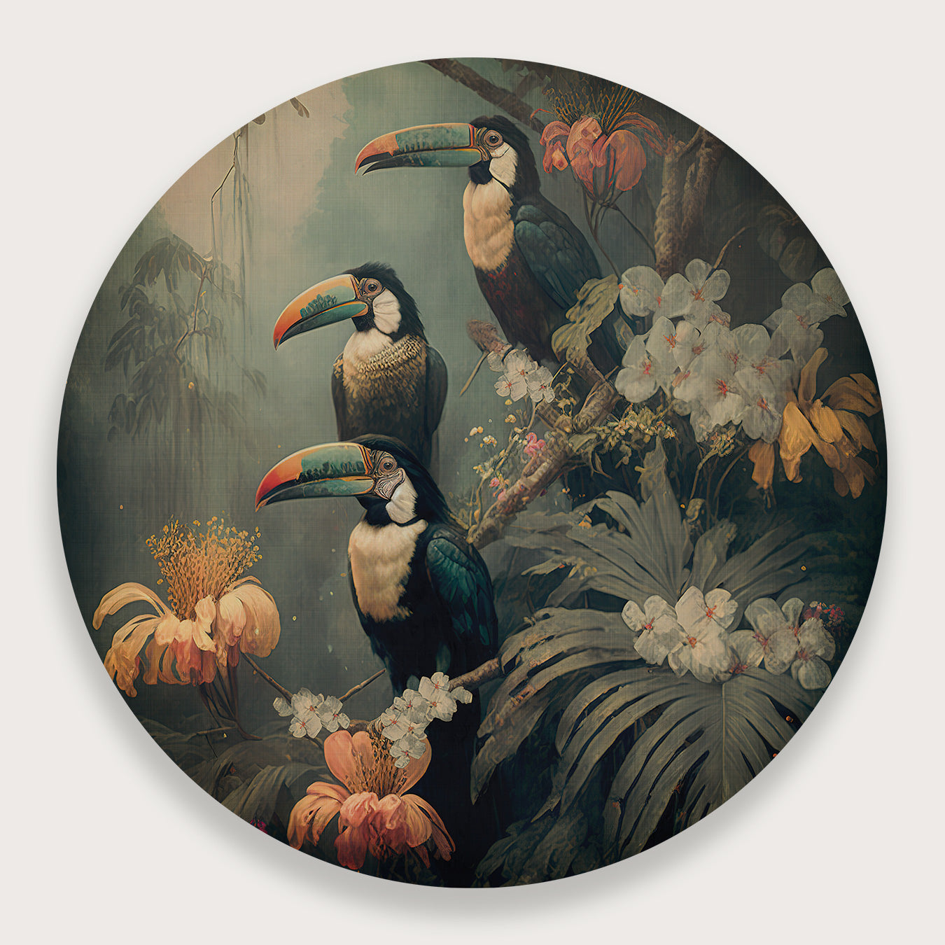 Toekans · Muurcirkel-Muurcirkel-House of Posters-House of Posters