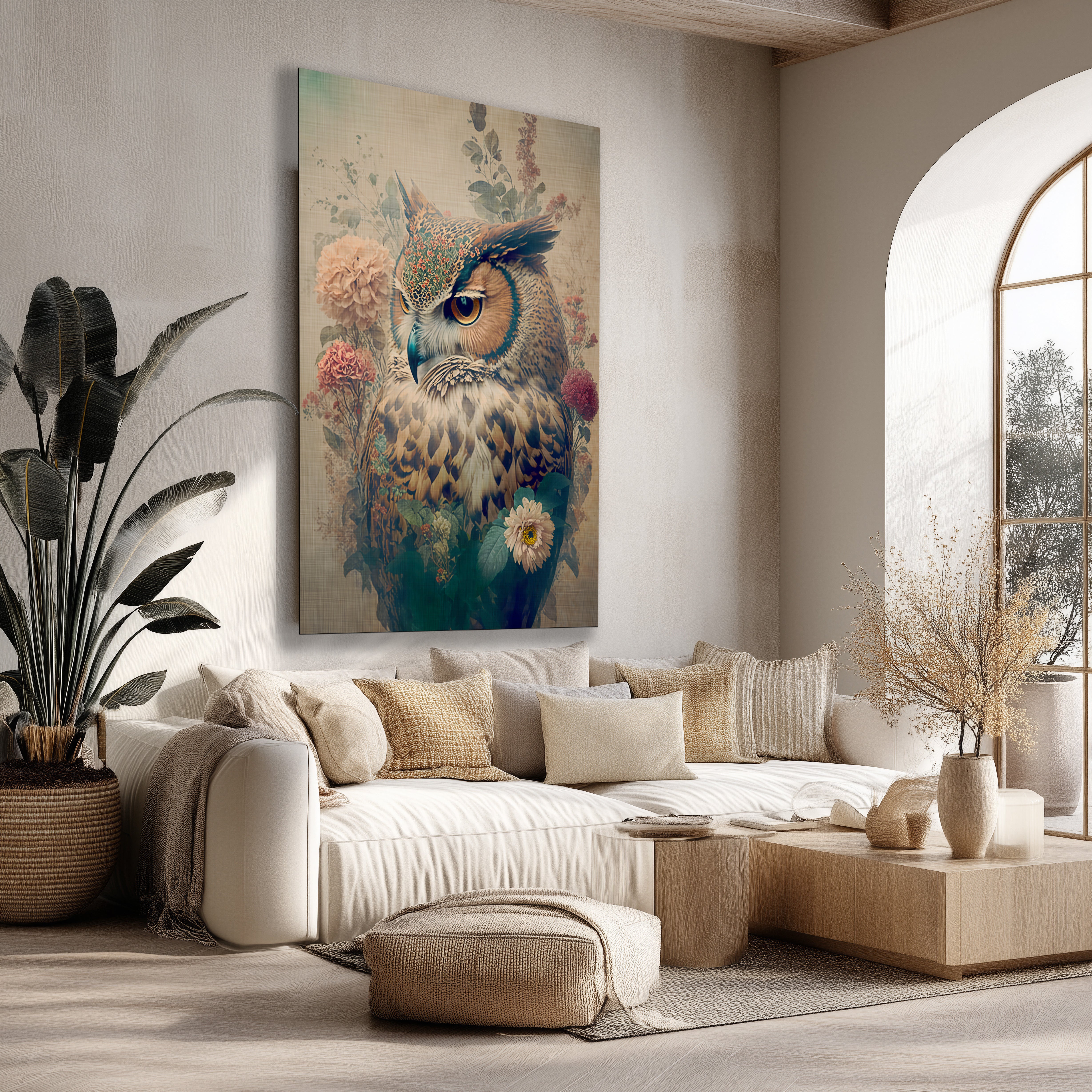 Uil 2 | 60x90 cm | Aluminium | Tweedekans-House of Posters-House of Posters