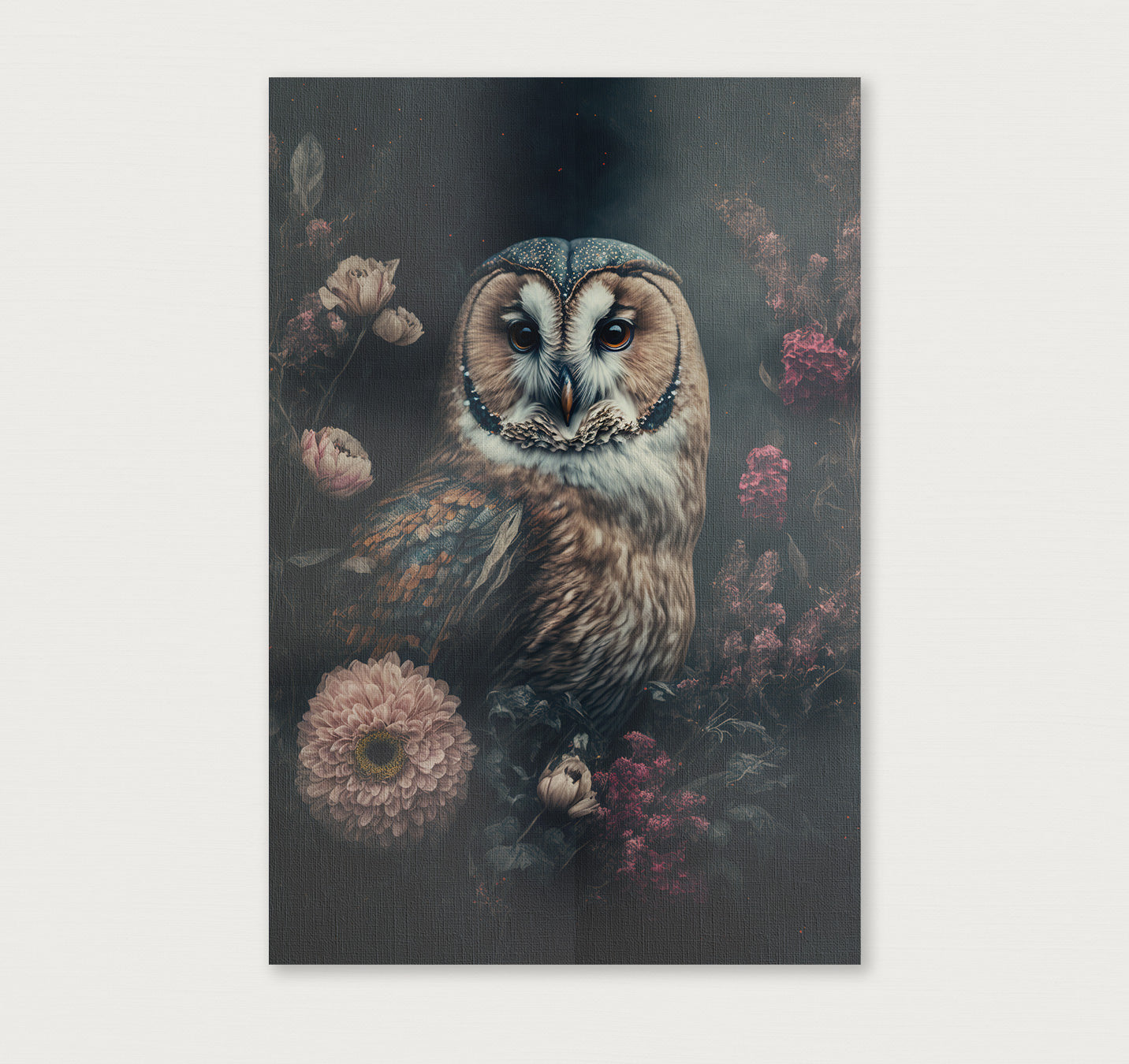 Uil · Canvas-Poster staand-House of Posters-House of Posters