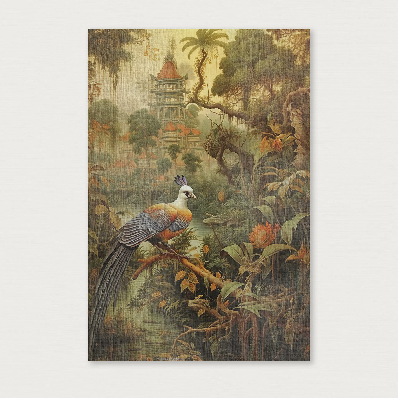 Vogel · Canvas-Poster staand-House of Posters-House of Posters