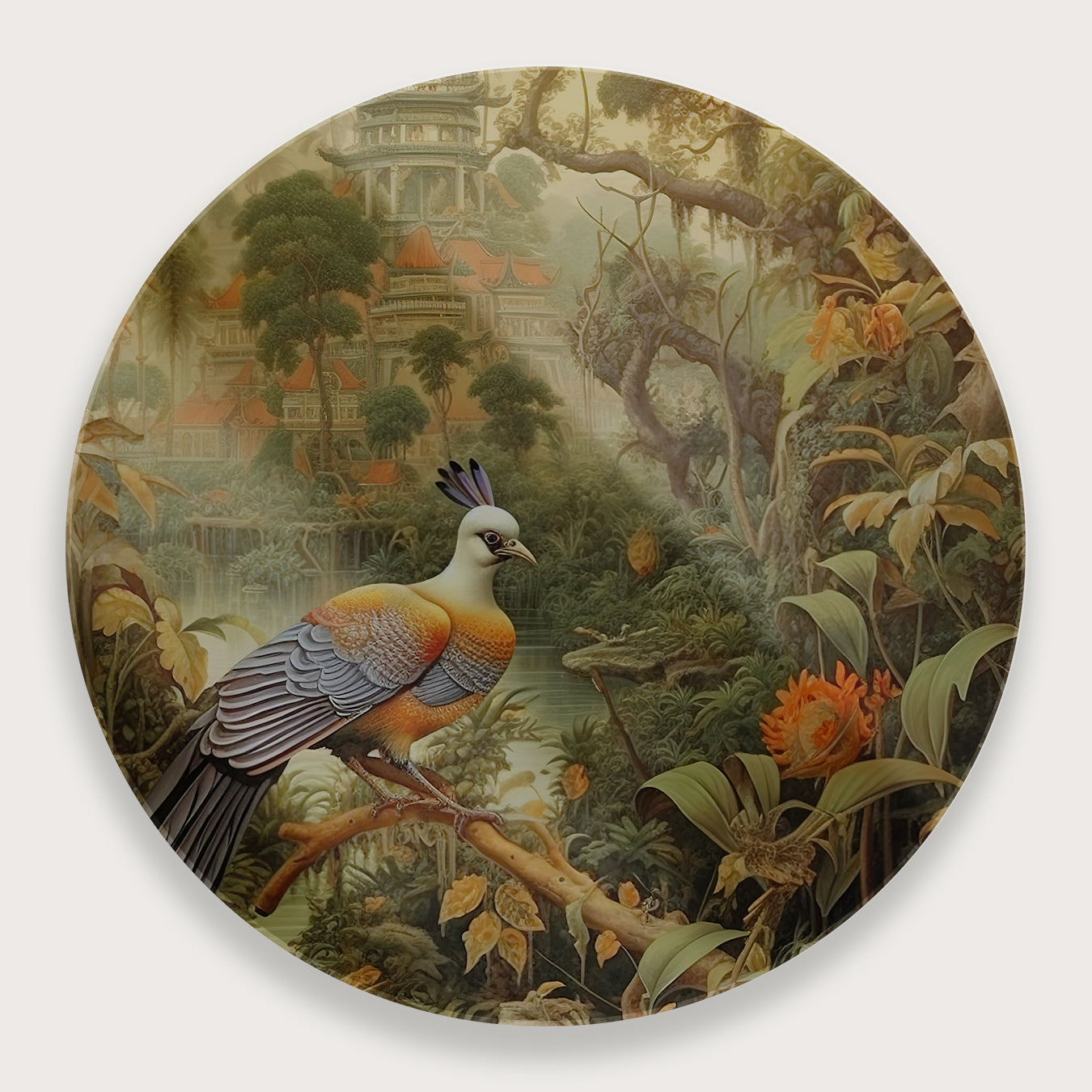 Vogel · Plexiglas-Muurcirkel-House of Posters-House of Posters