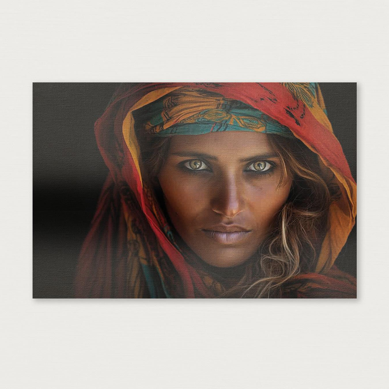 Vrouw 5 · Canvas-Poster liggend-House of Posters-House of Posters