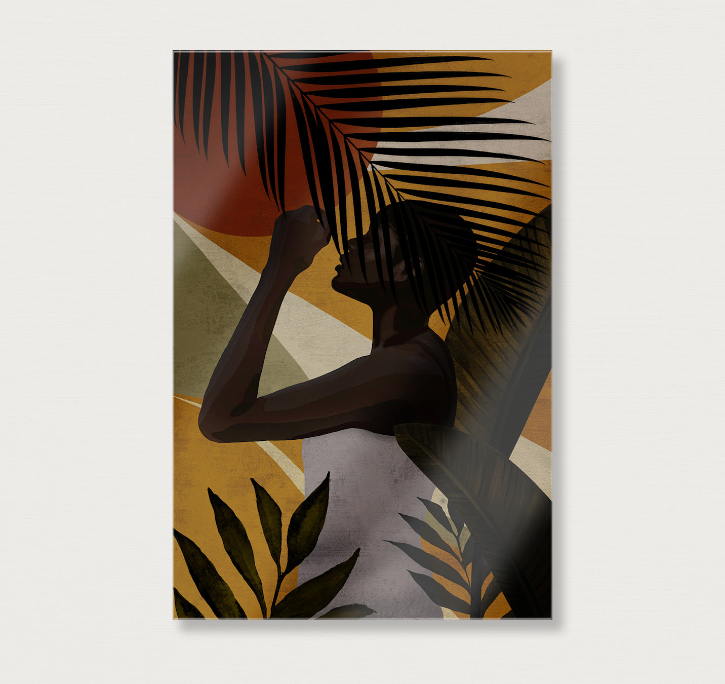Vrouw 7 · Plexiglas-Poster staand-House of Posters-House of Posters