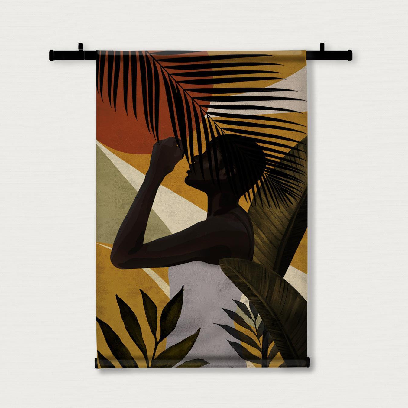 Vrouw 7 | Wandkleed Katoen | M 90 x 140 cm) | Tweedekans-Wandkleed-House of Posters-House of Posters