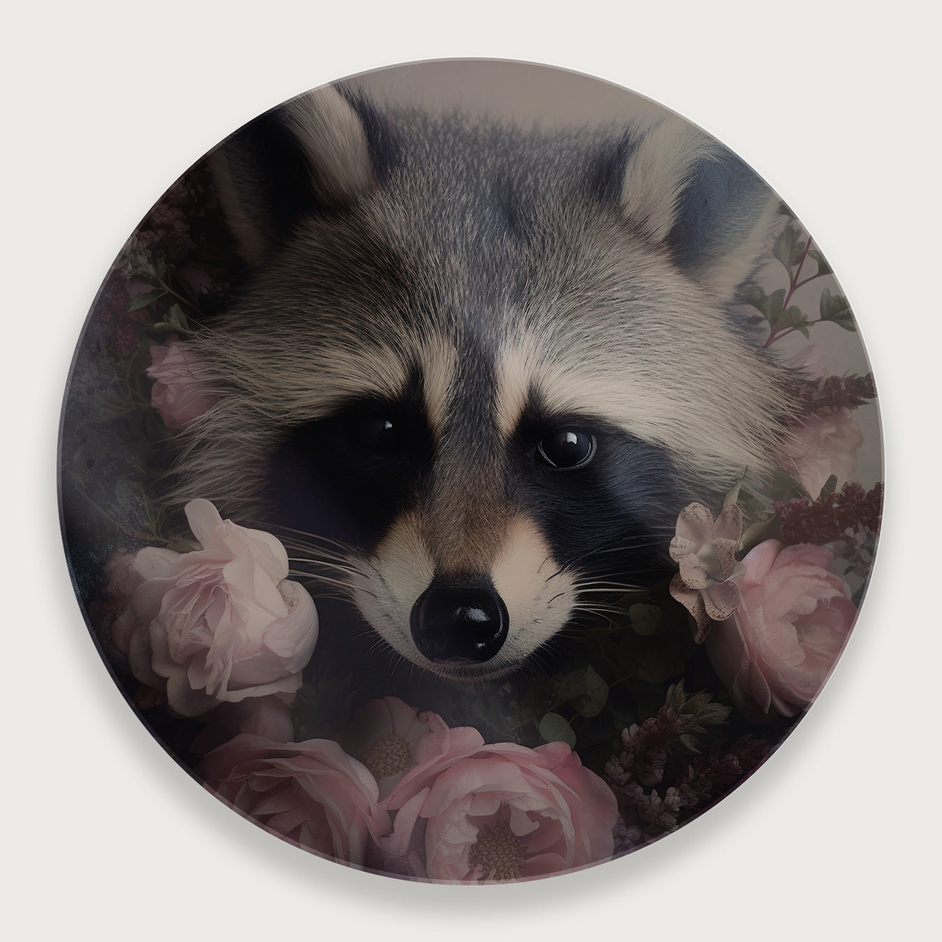 Wasbeer · Plexiglas-Muurcirkel-House of Posters-House of Posters