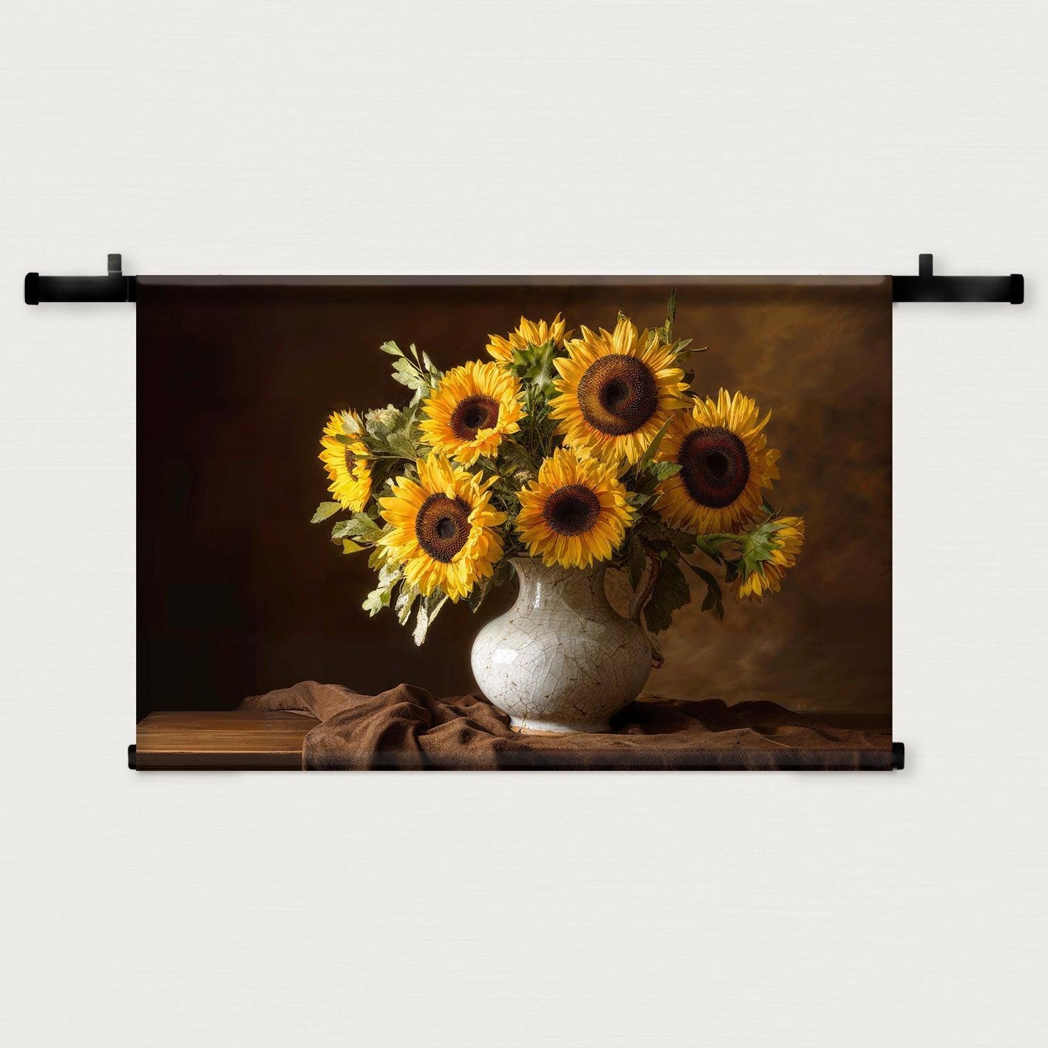 Zonnebloemen · Wandkleed-Wandkleed-House of Posters-House of Posters