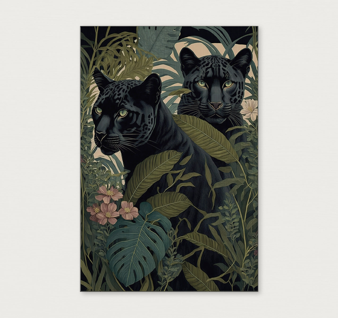 Zwarte panters-Poster staand-House of Posters-House of Posters