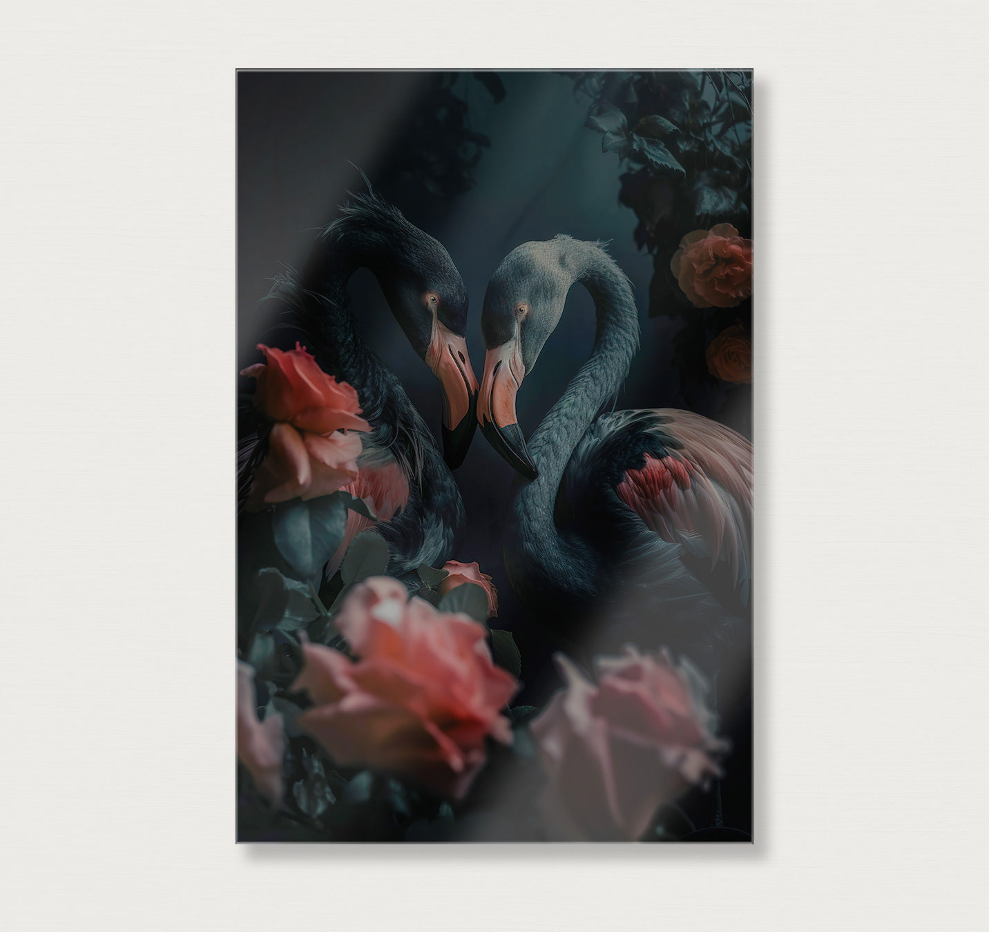 Zwarte zwaan · Plexiglas-Poster staand-House of Posters-House of Posters