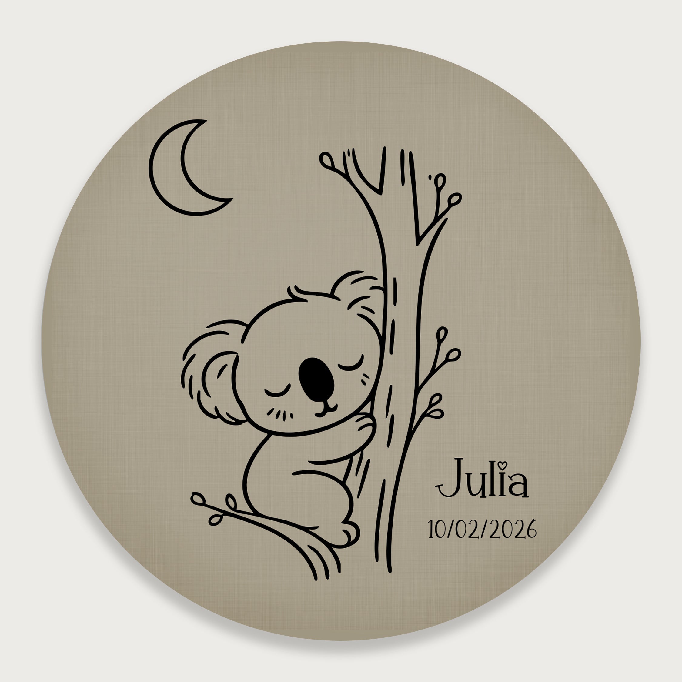 personaliseerbaar muurcirkel kinderkamer